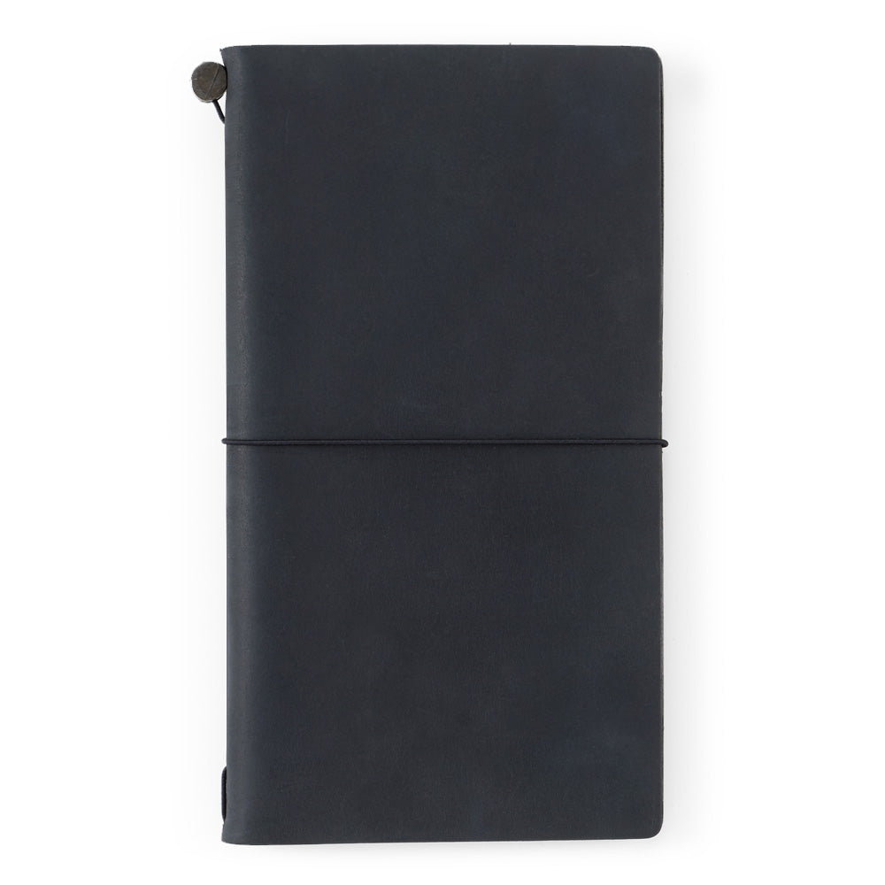 Traveler's Notebook Cover (Olive, Brown, Camel, Blue, Black) - Regular Size