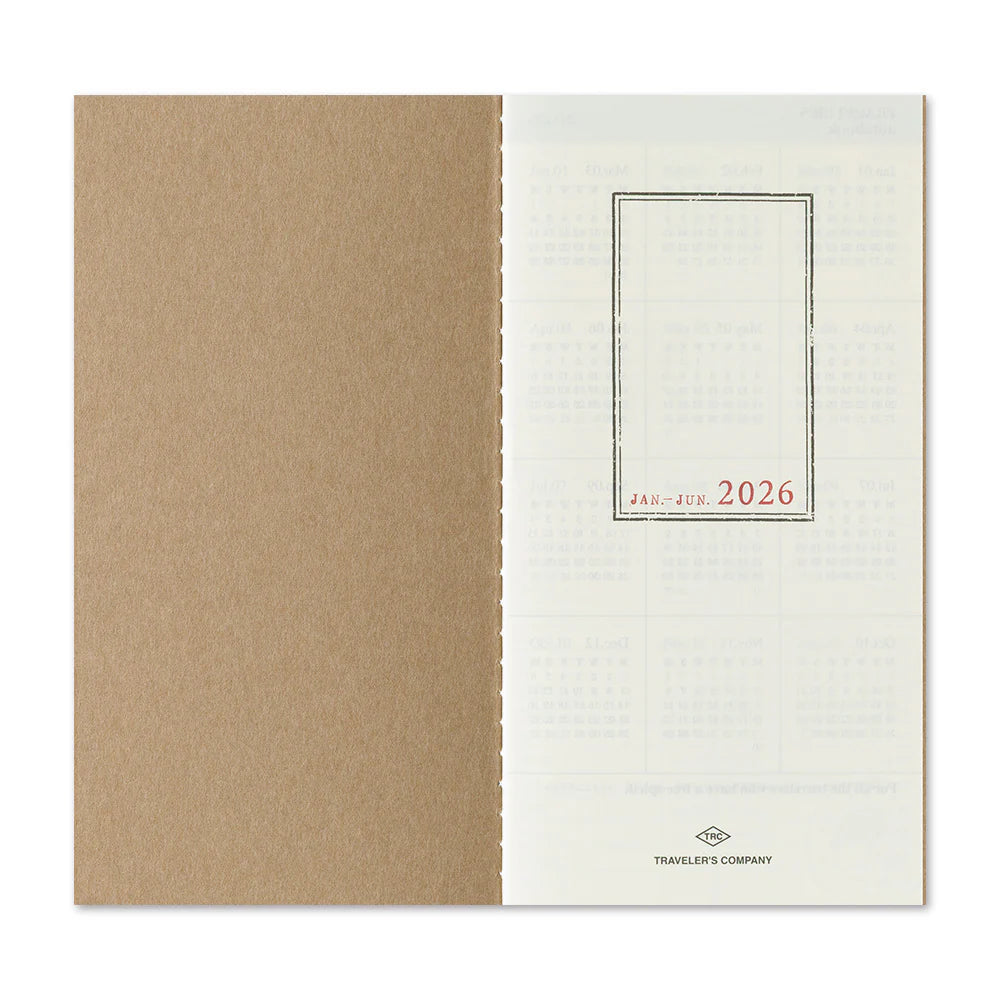 2026 WEEKLY + MEMO REFILL - REGULAR SIZE