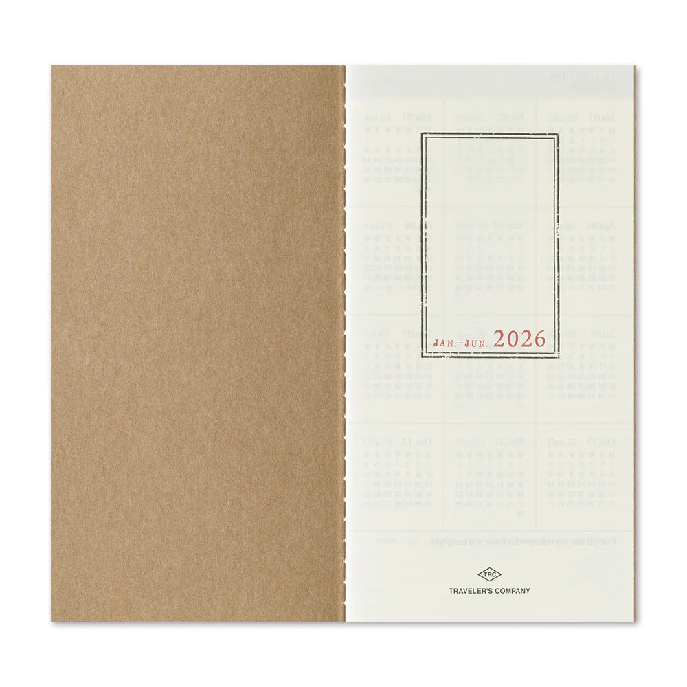 2026 WEEKLY VERTICAL REFILL - REGULAR SIZE