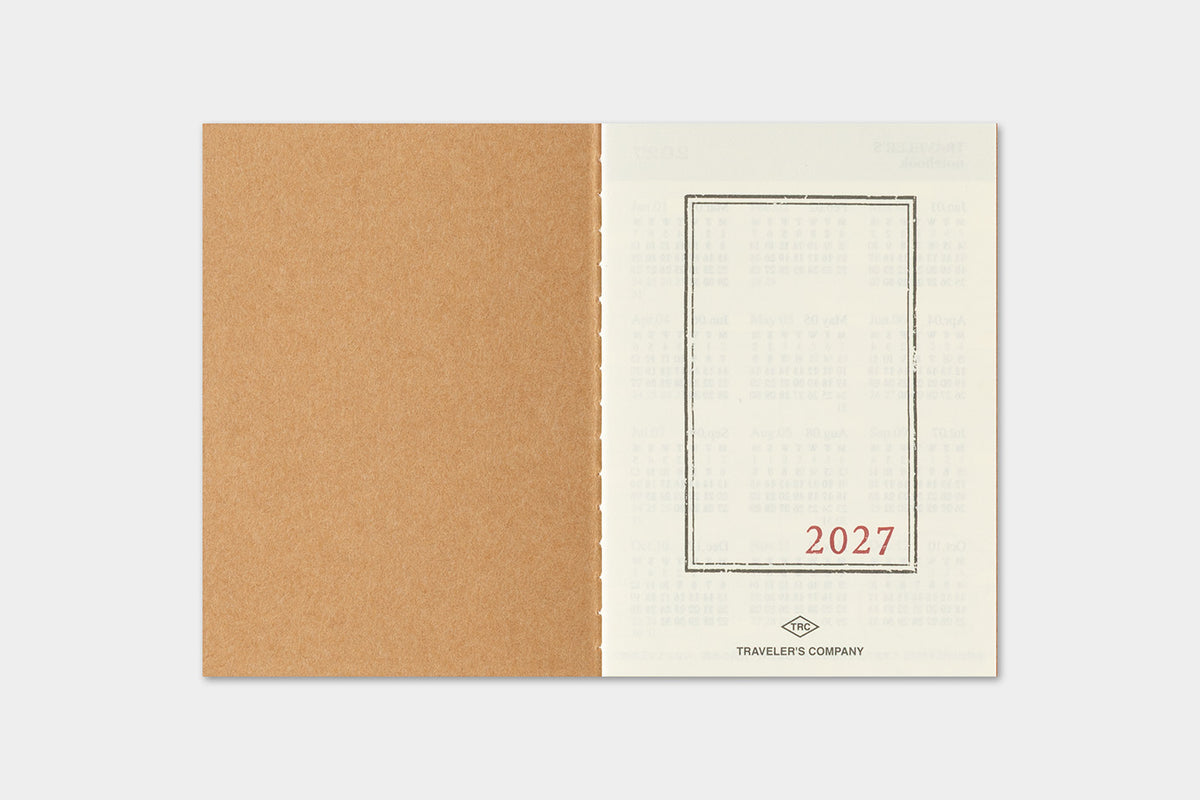 2027 MONTHLY REFILL - PASSPORT SIZE