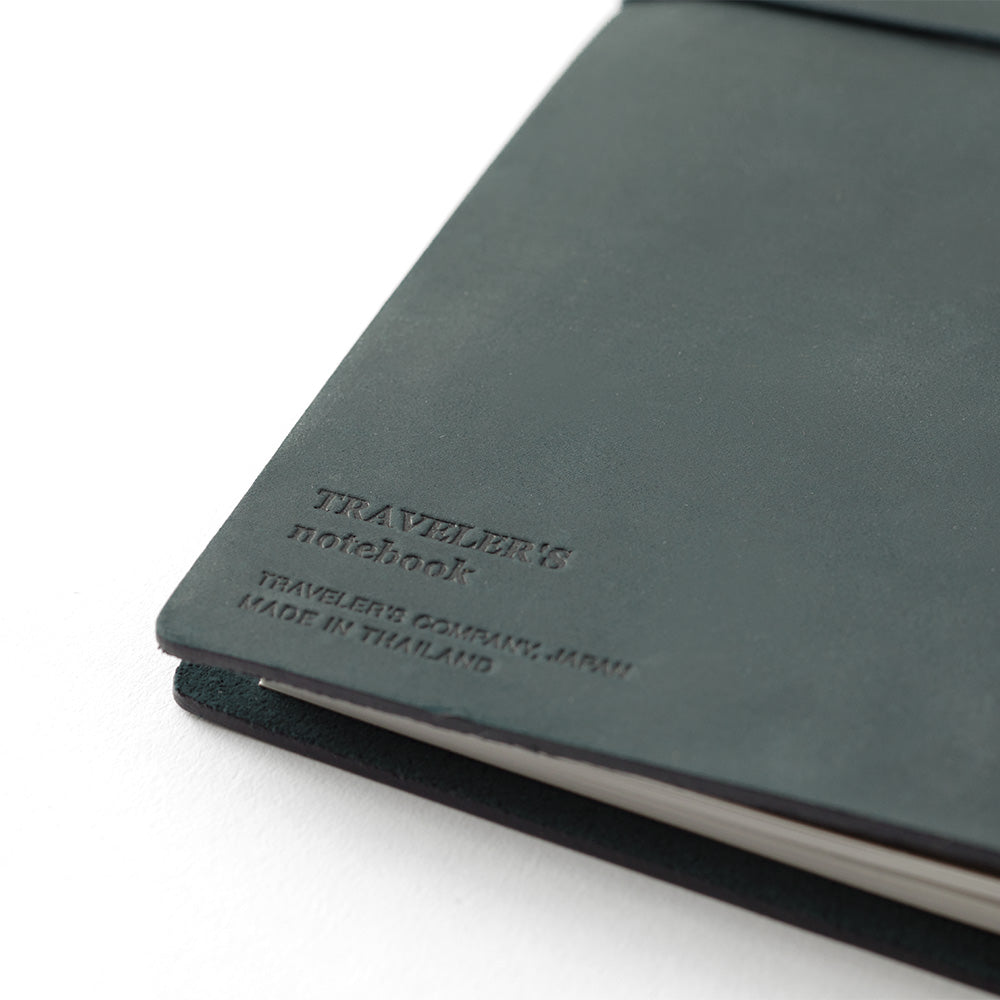 Traveler's Notebook Cover (Olive, Brown, Camel, Blue, Black) - Regular Size