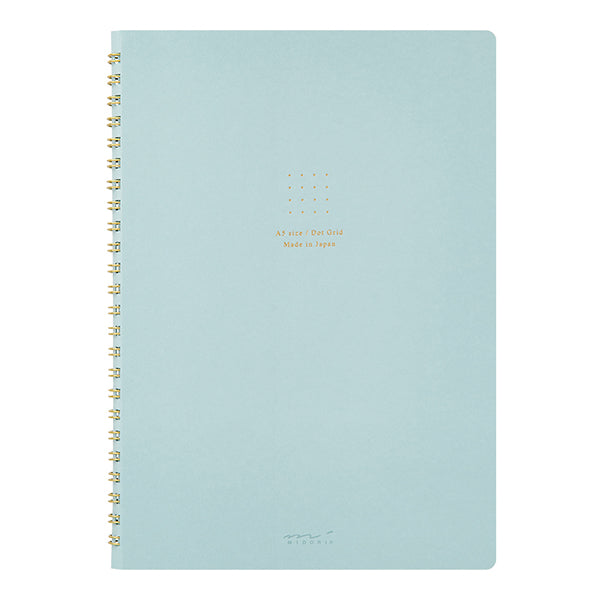 Midori Color Dot Grid A5 - Ring Notebook