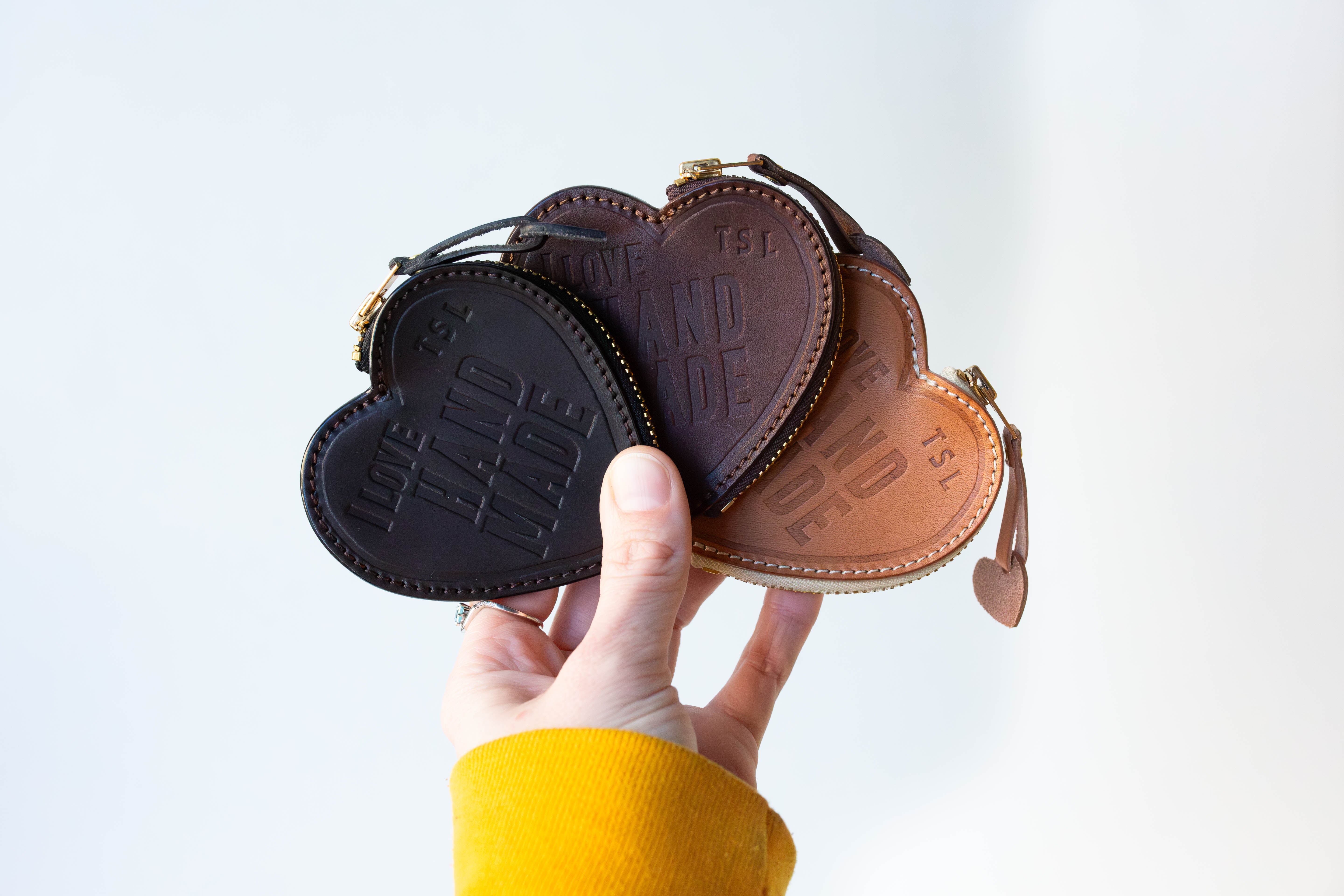 I LOVE HANDMADE Coin Case