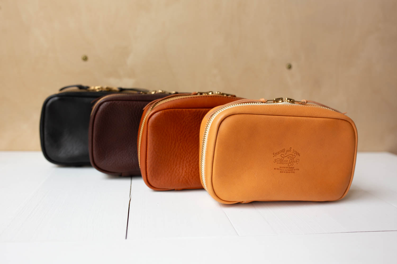 Leather Utility Case - Black