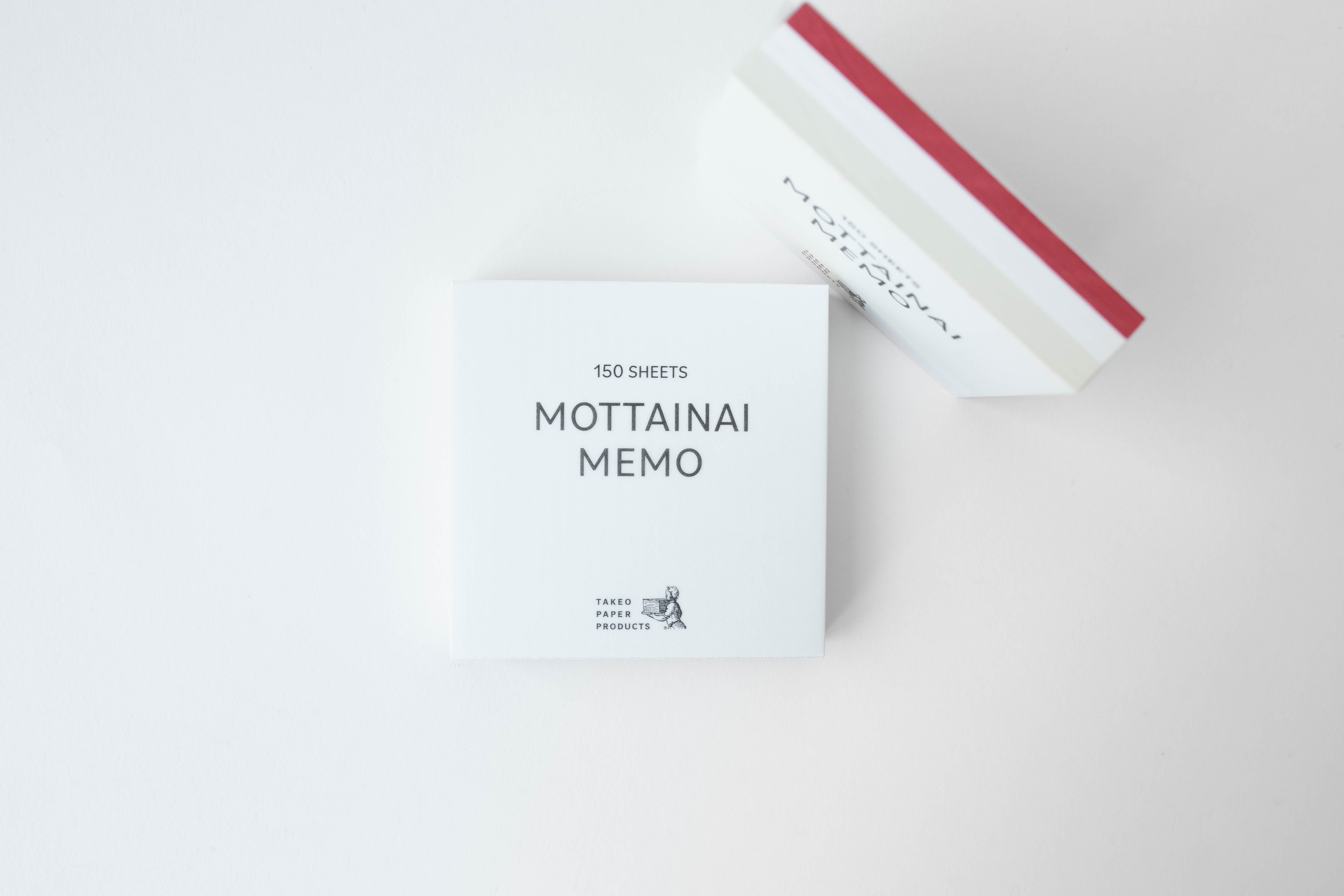 Takeo Mottainai Memo