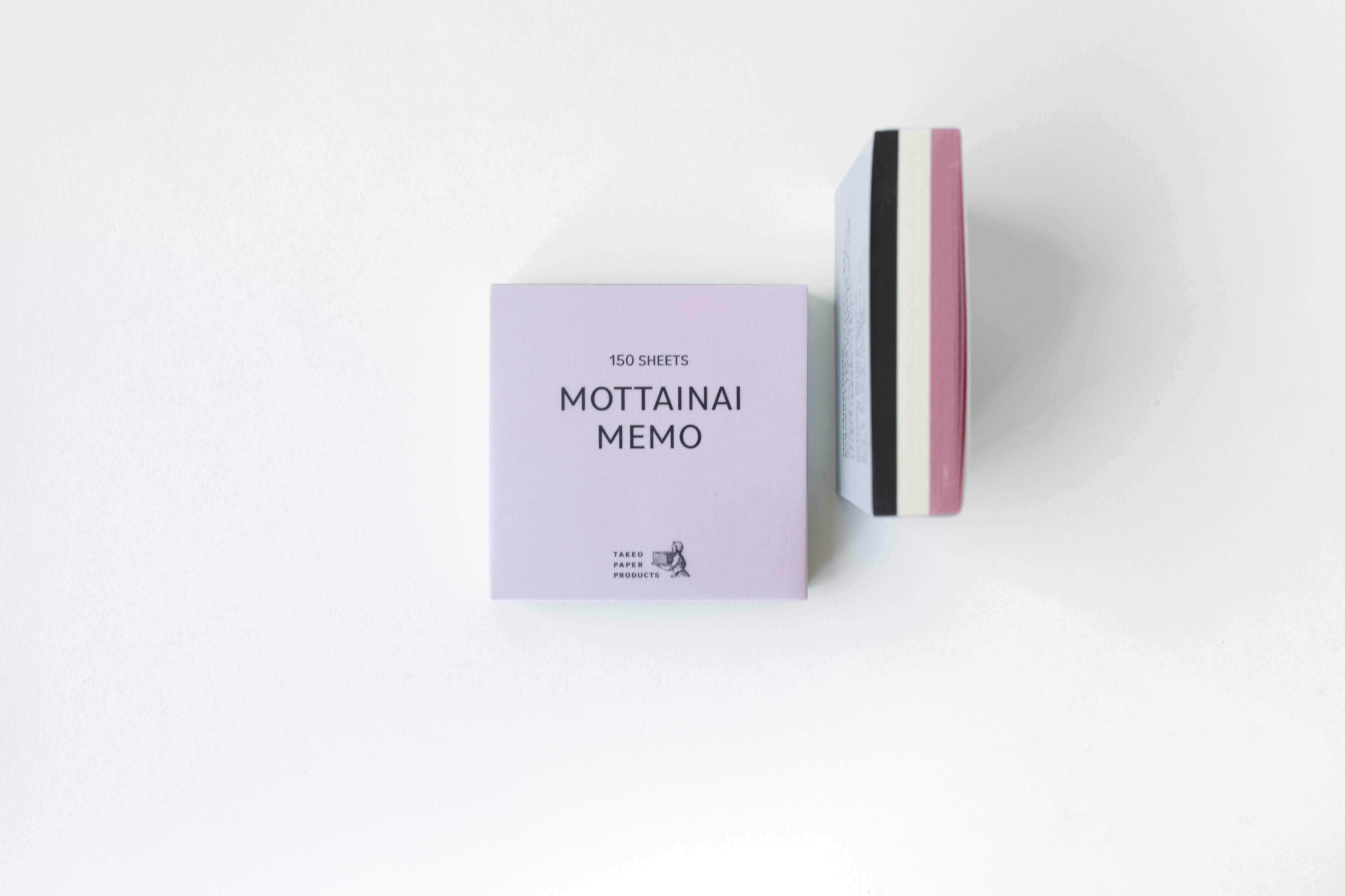 Takeo Mottainai Memo
