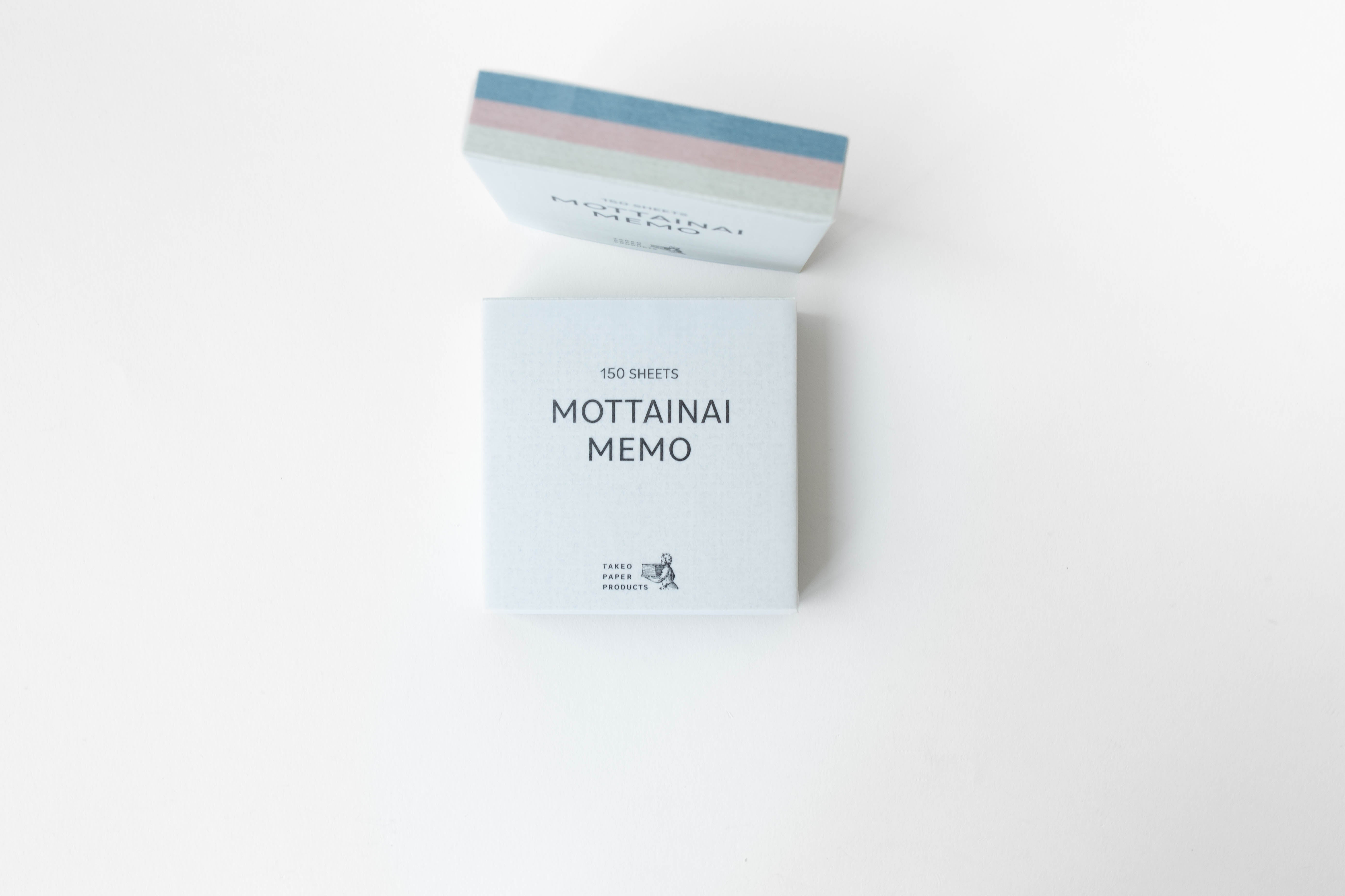 Takeo Mottainai Memo