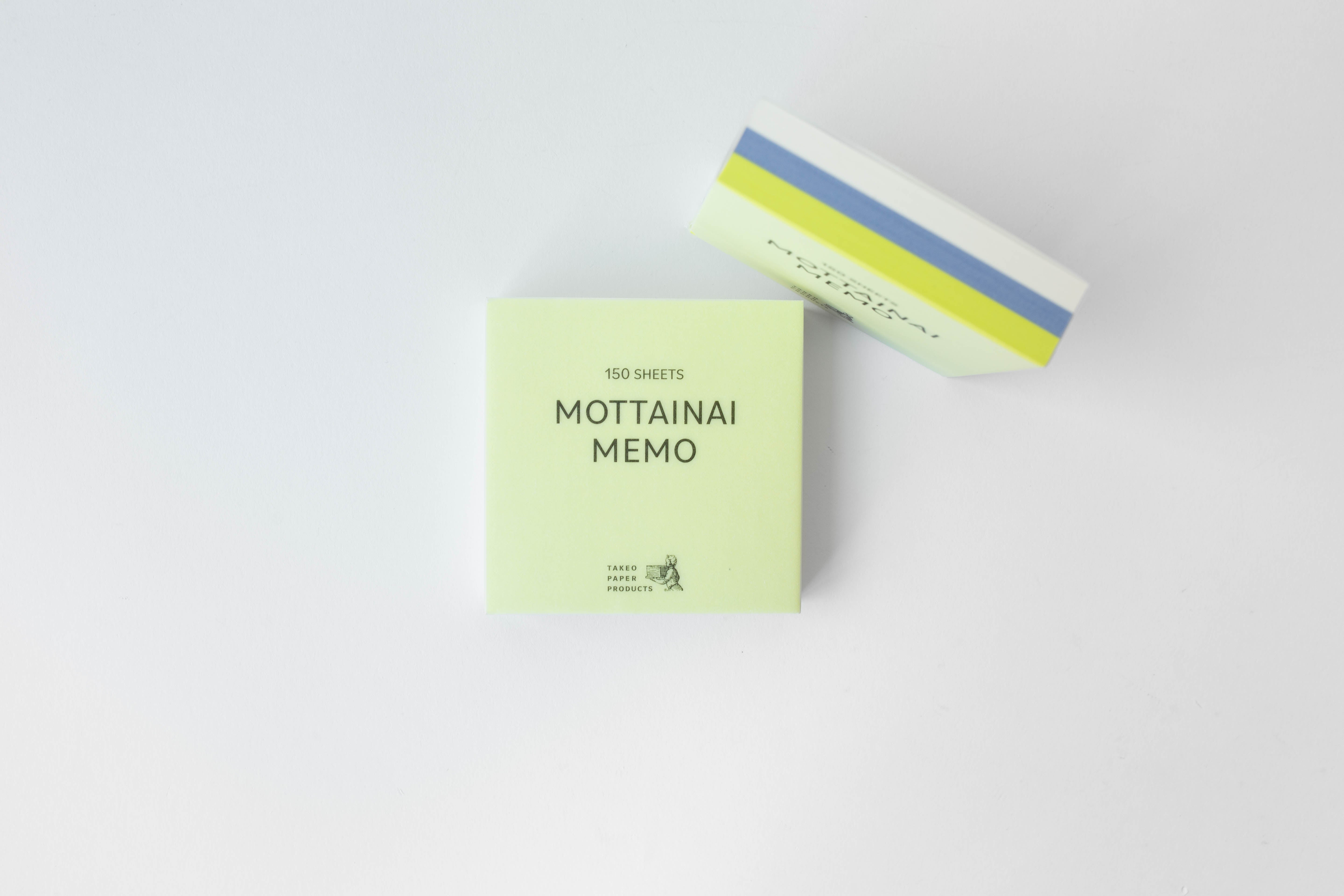 Takeo Mottainai Memo