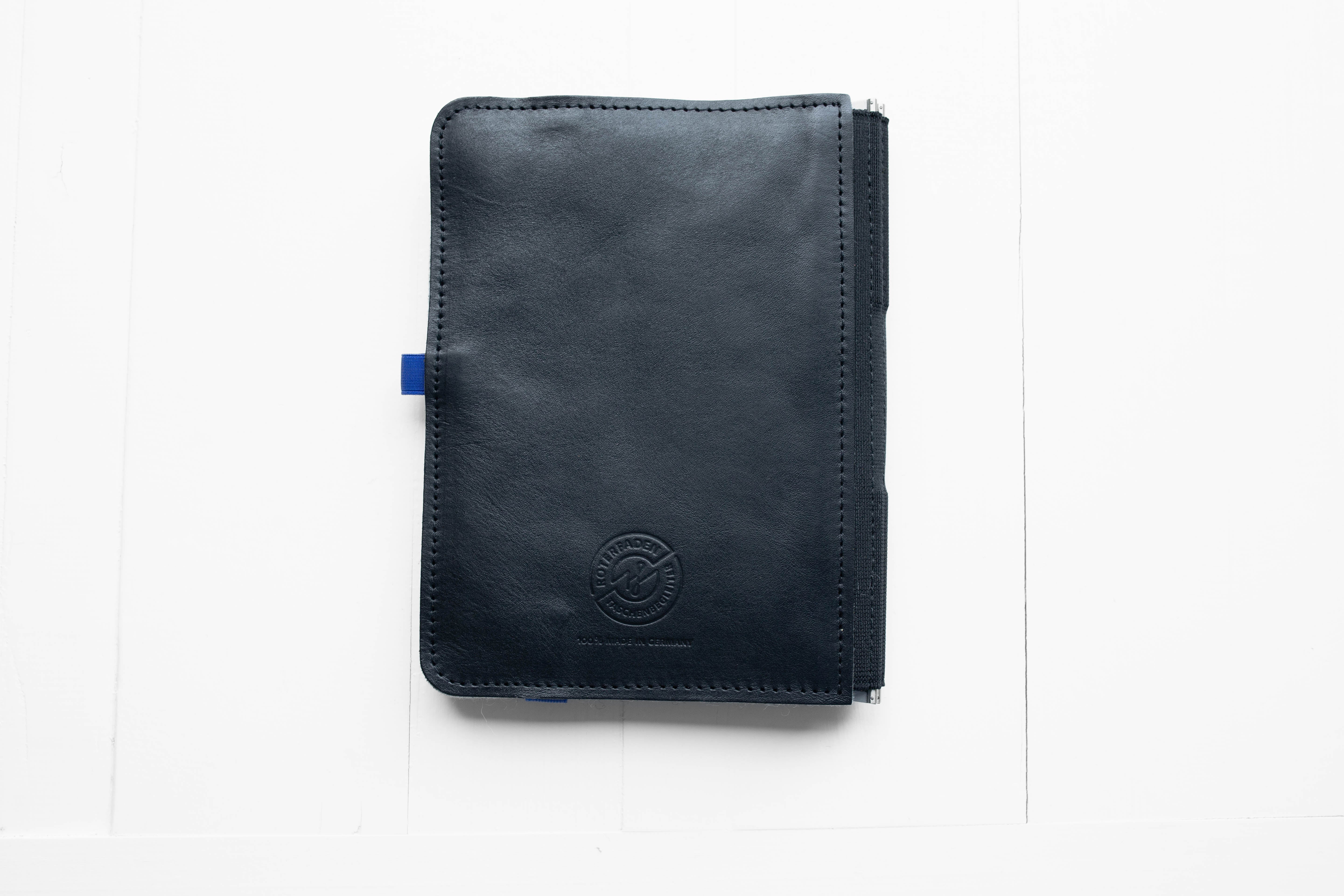 Taschenbegleiter LTD_031 - A5 Medium (Black/Ice Blue/Blue)