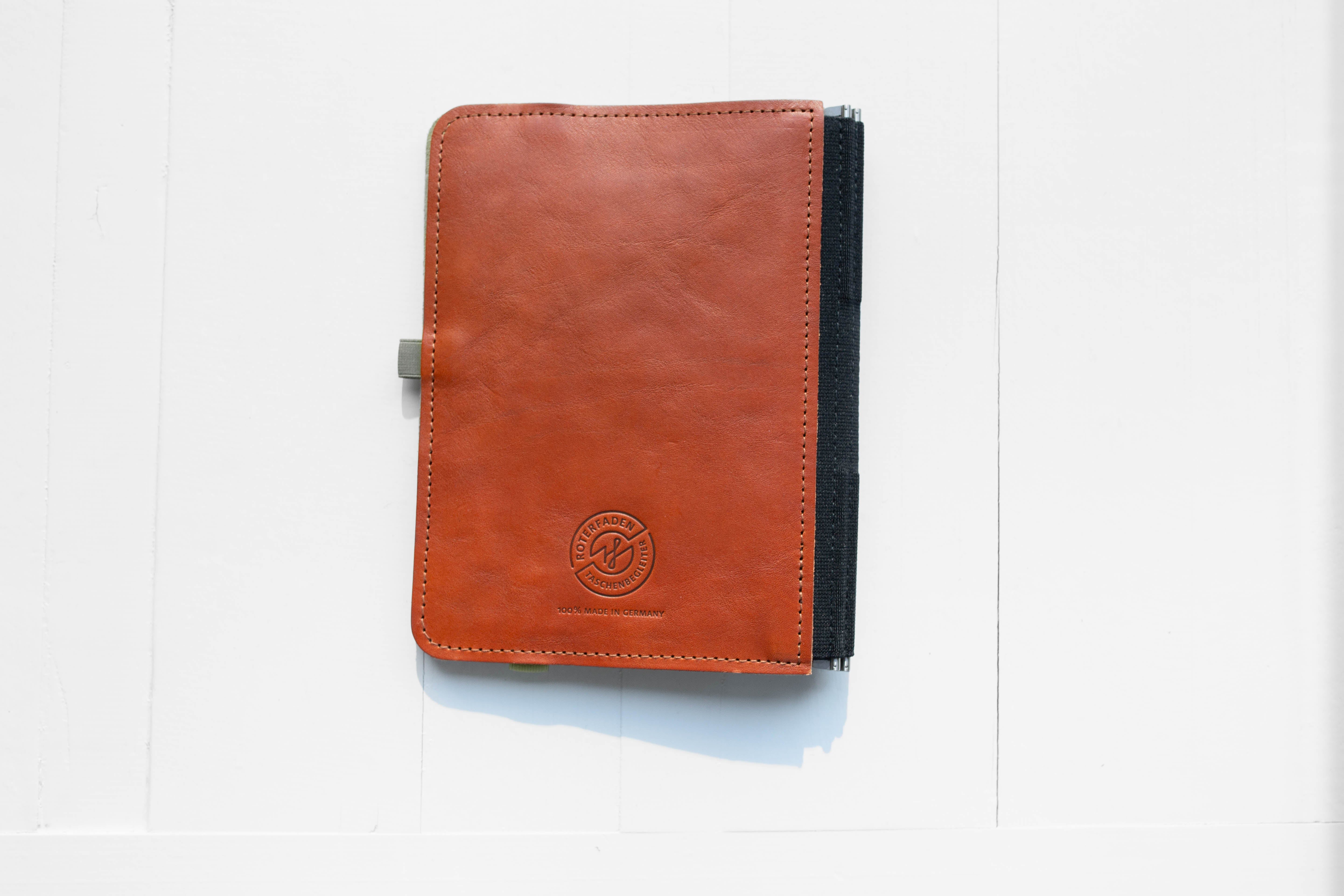 Taschenbegleiter LTD_020 - A5 Medium (Light Brown/Light Olive/Olive)