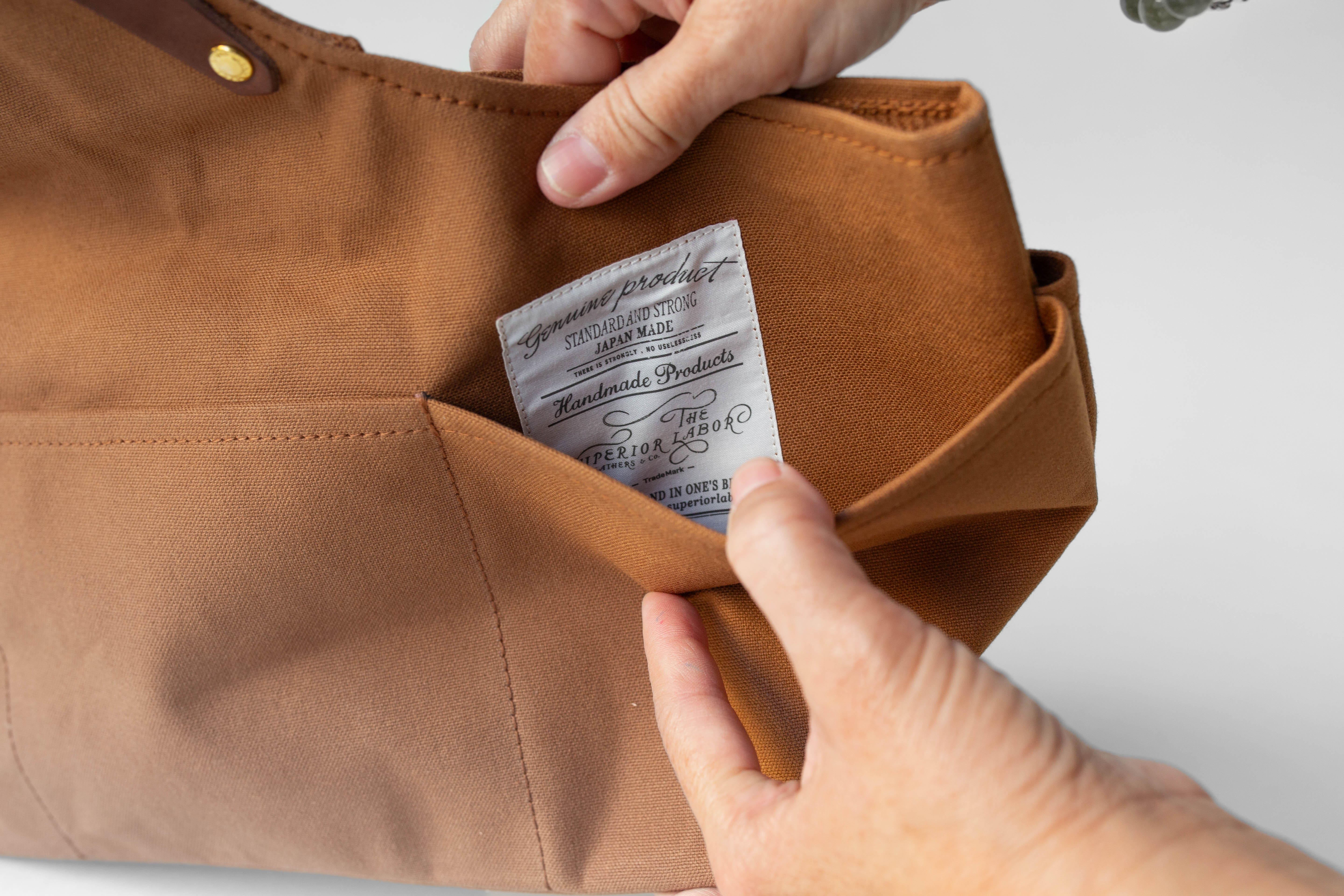 TSL Paraffin Canvas Apron Bag