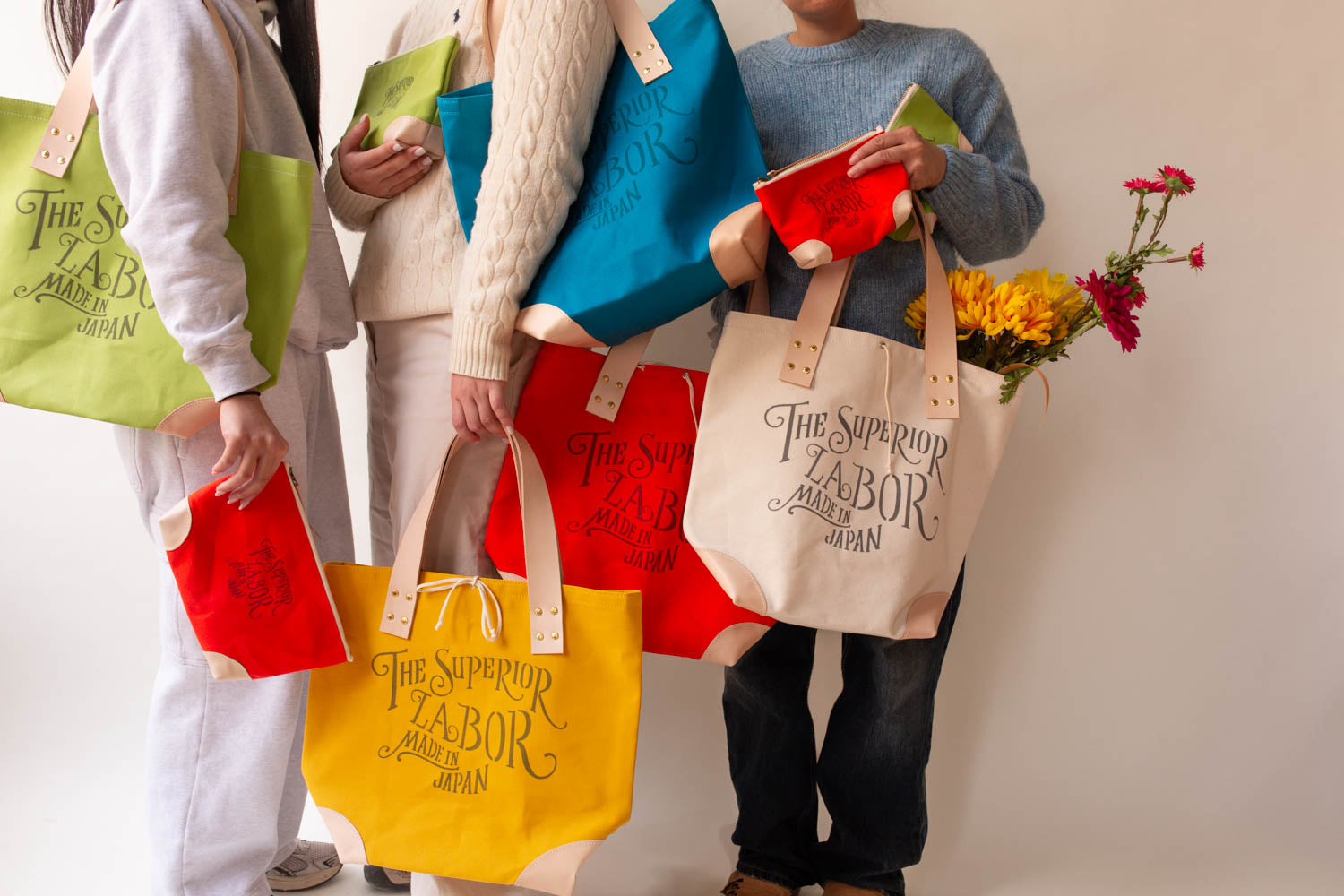 Color Canvas Market Bag