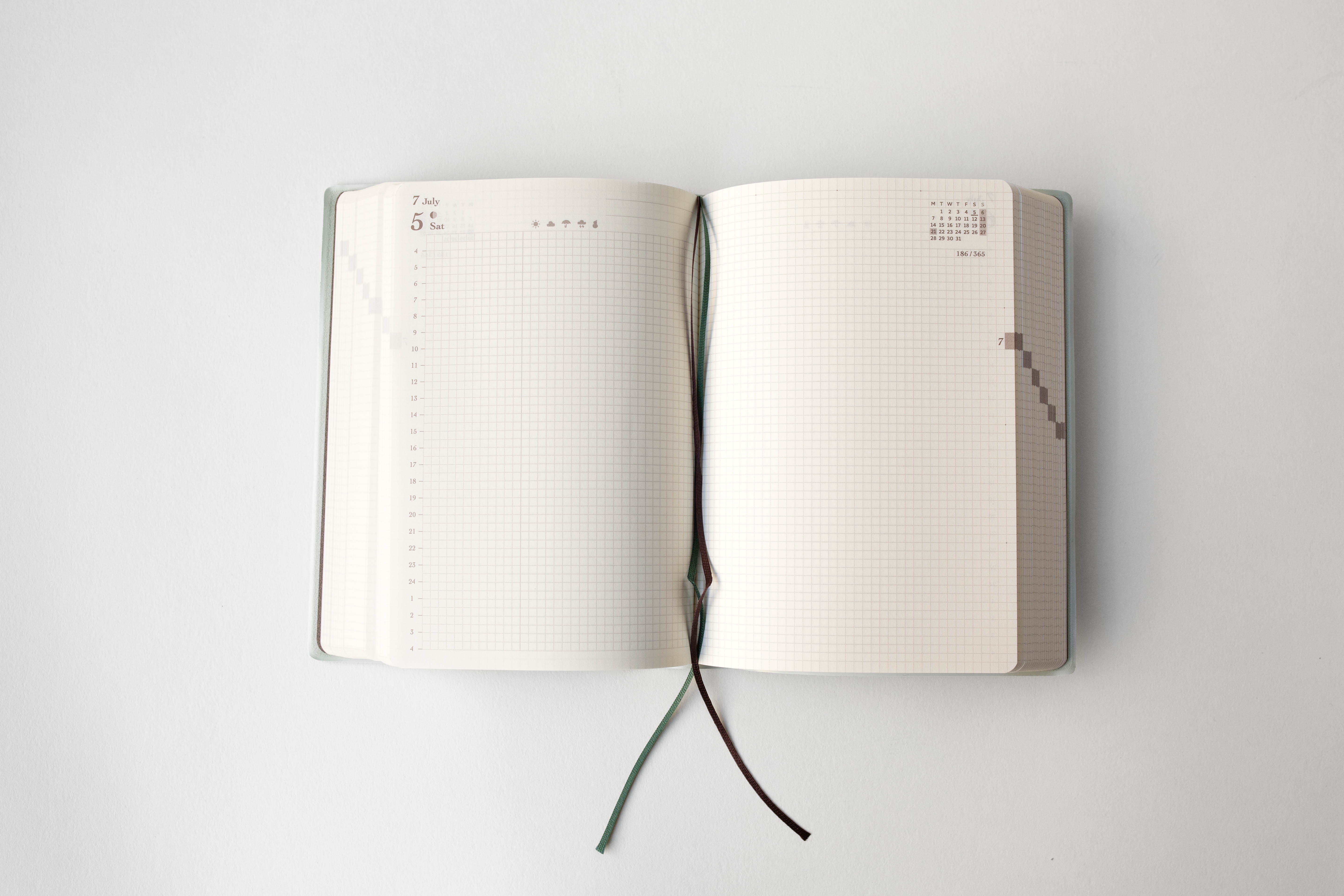 2025 Midori Diary Hibino - A6