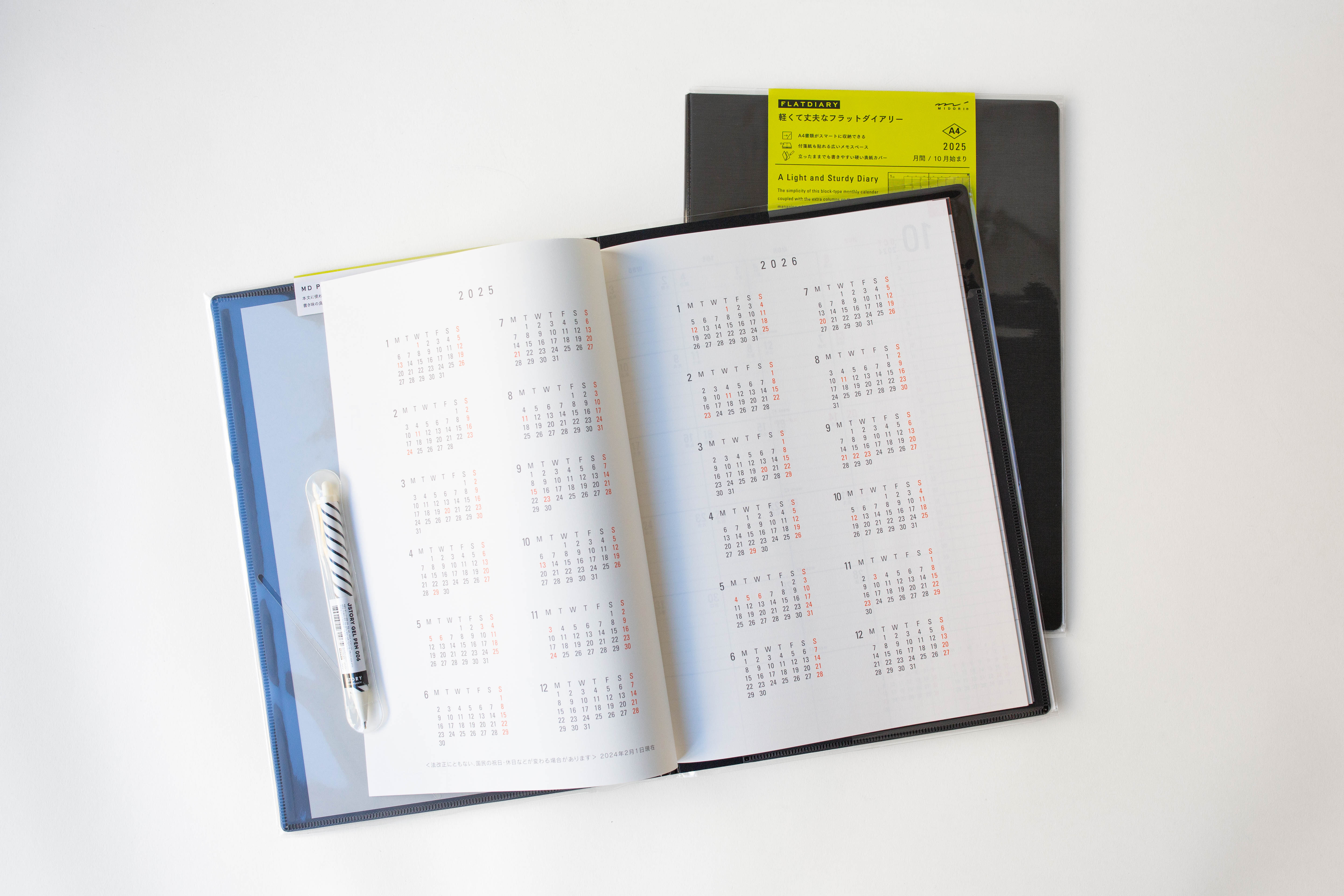 2025 MD Flat Diary - A4