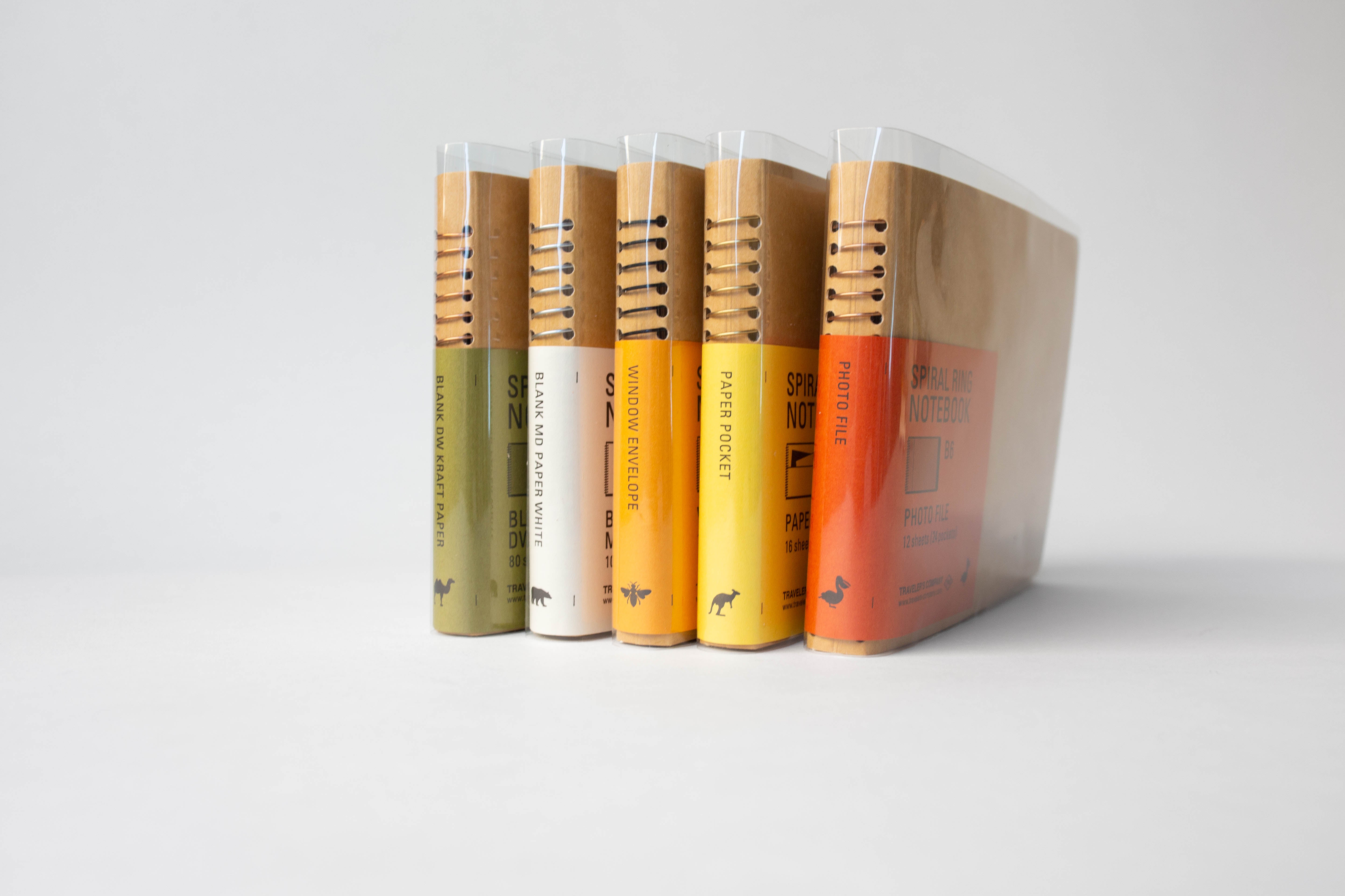 TRC Spiral Ring Notebook - Paper Pocket