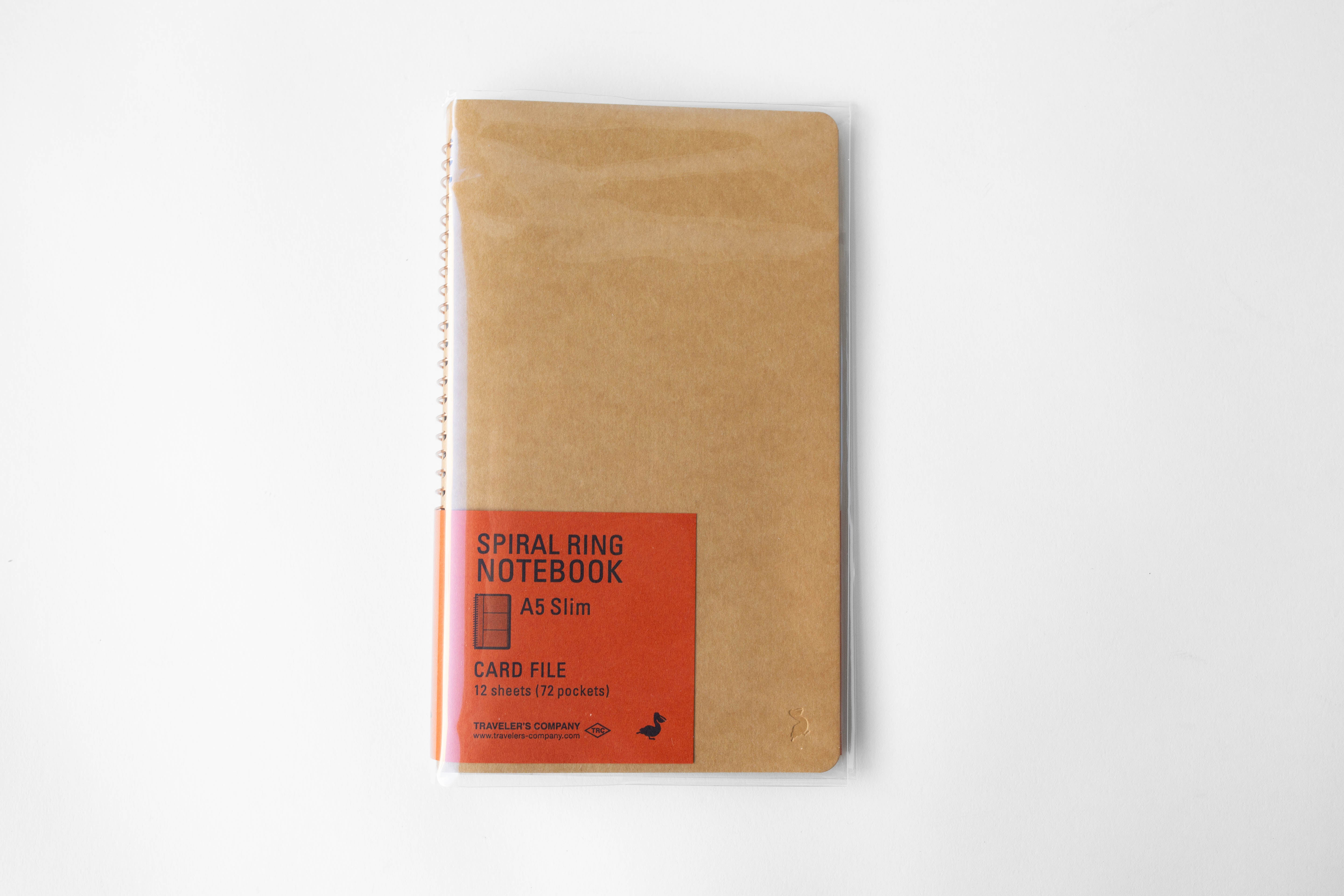 TRC Spiral Ring Notebook - Card File (A5 Slim)