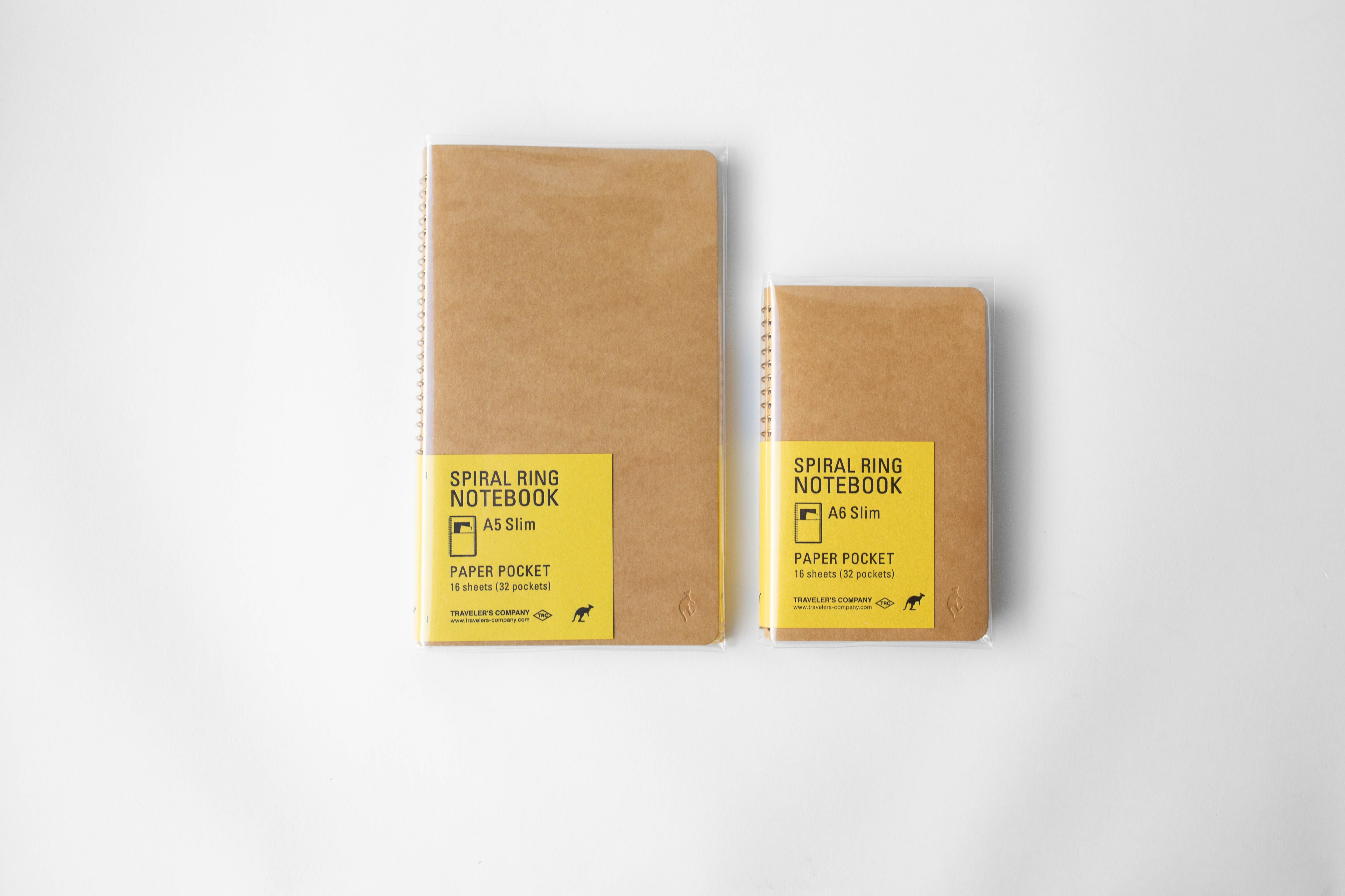 TRC Spiral Ring Notebook - Paper Pocket