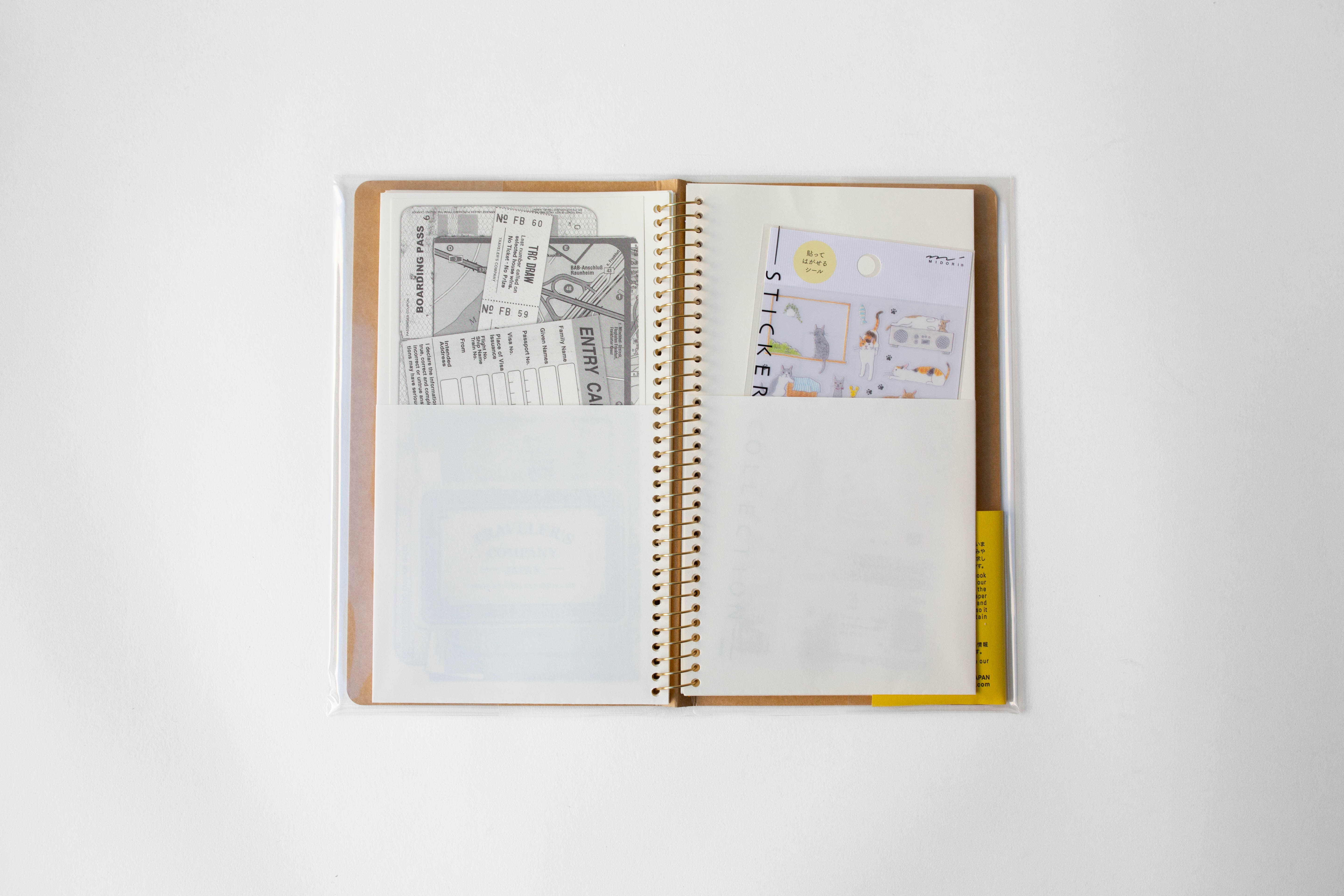 TRC Spiral Ring Notebook - Paper Pocket