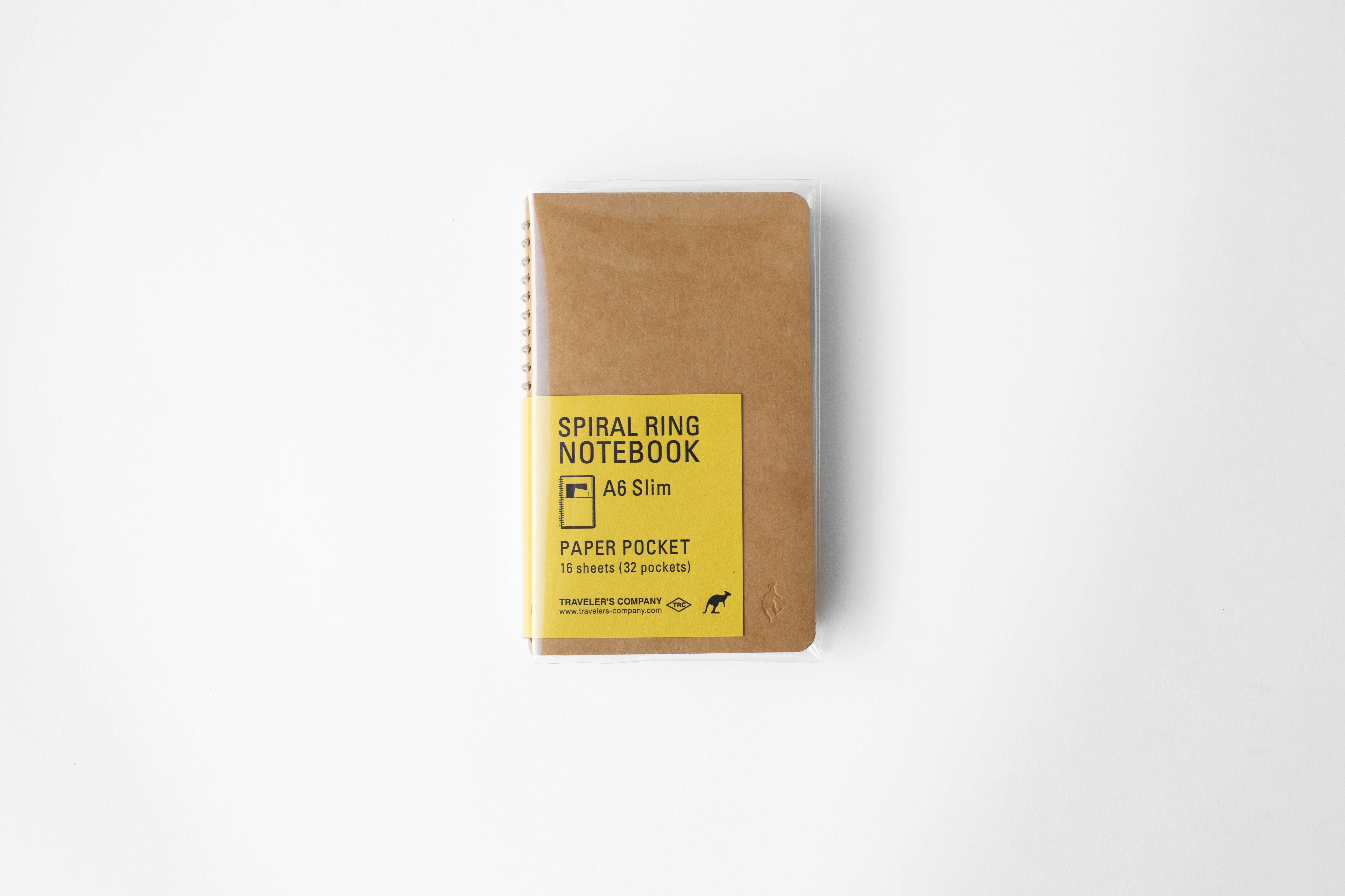 TRC Spiral Ring Notebook - Paper Pocket