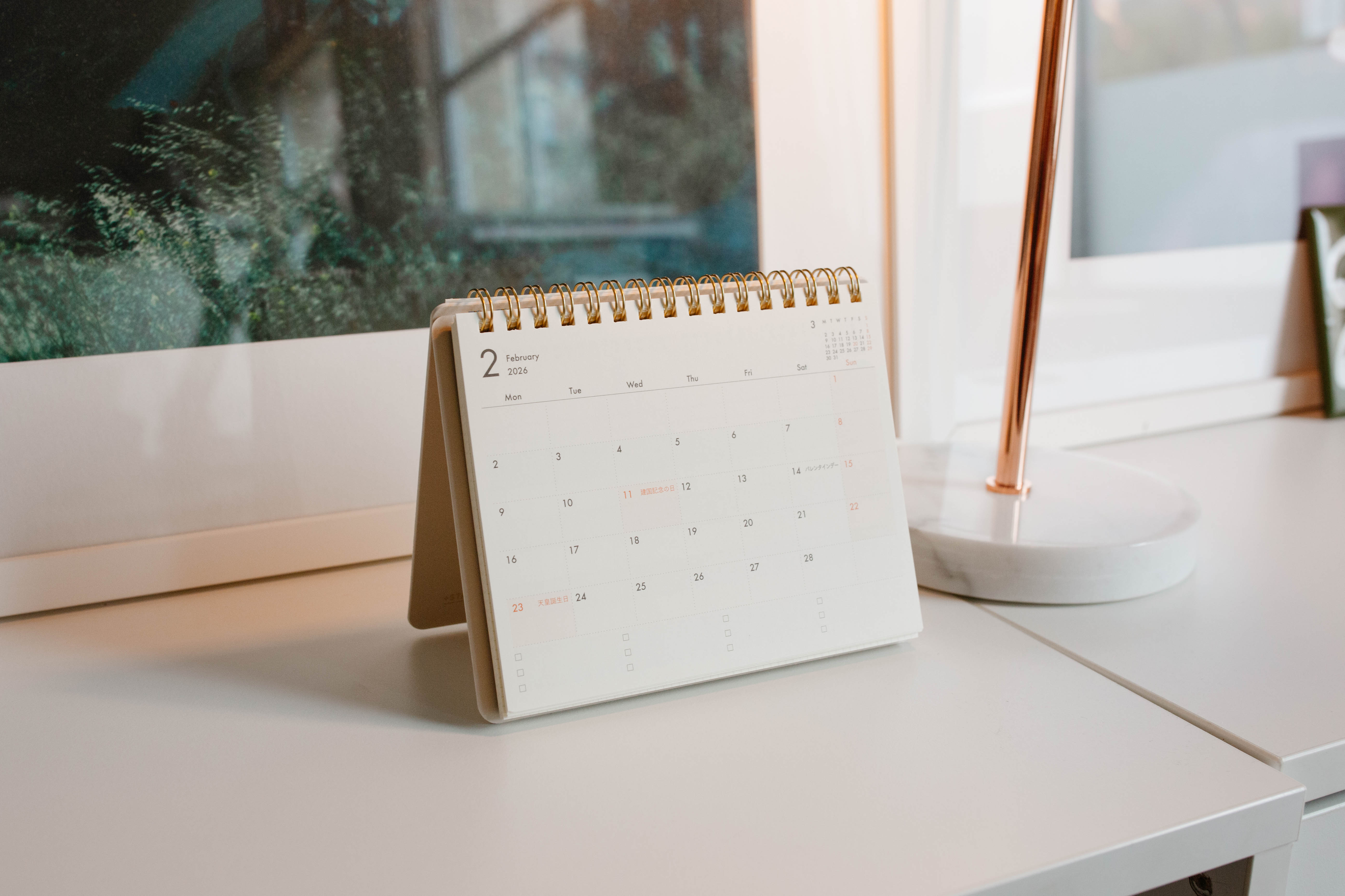 2026 Plus Stand Diary - B6