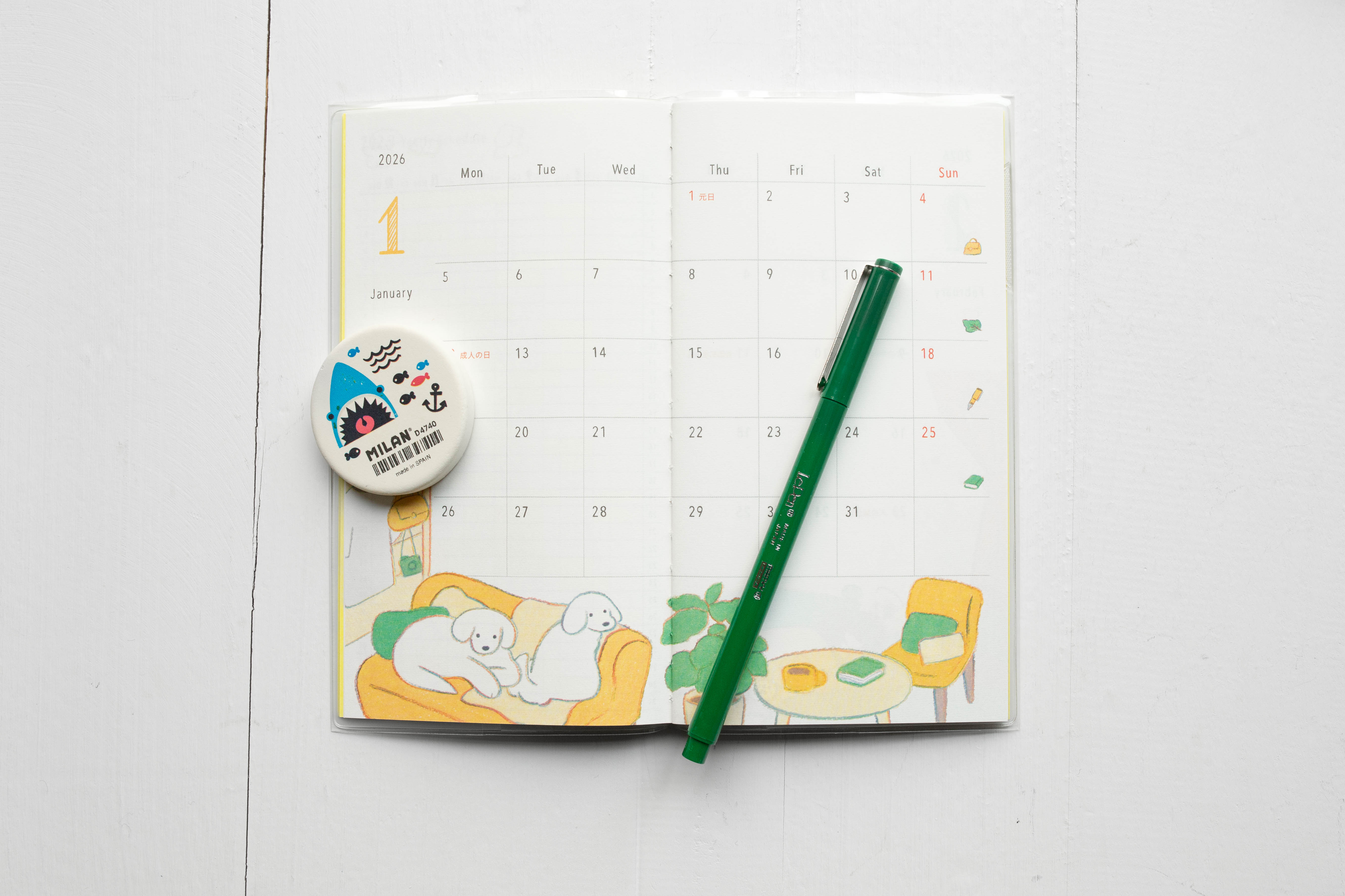 2026 Pocket Diary - Dog