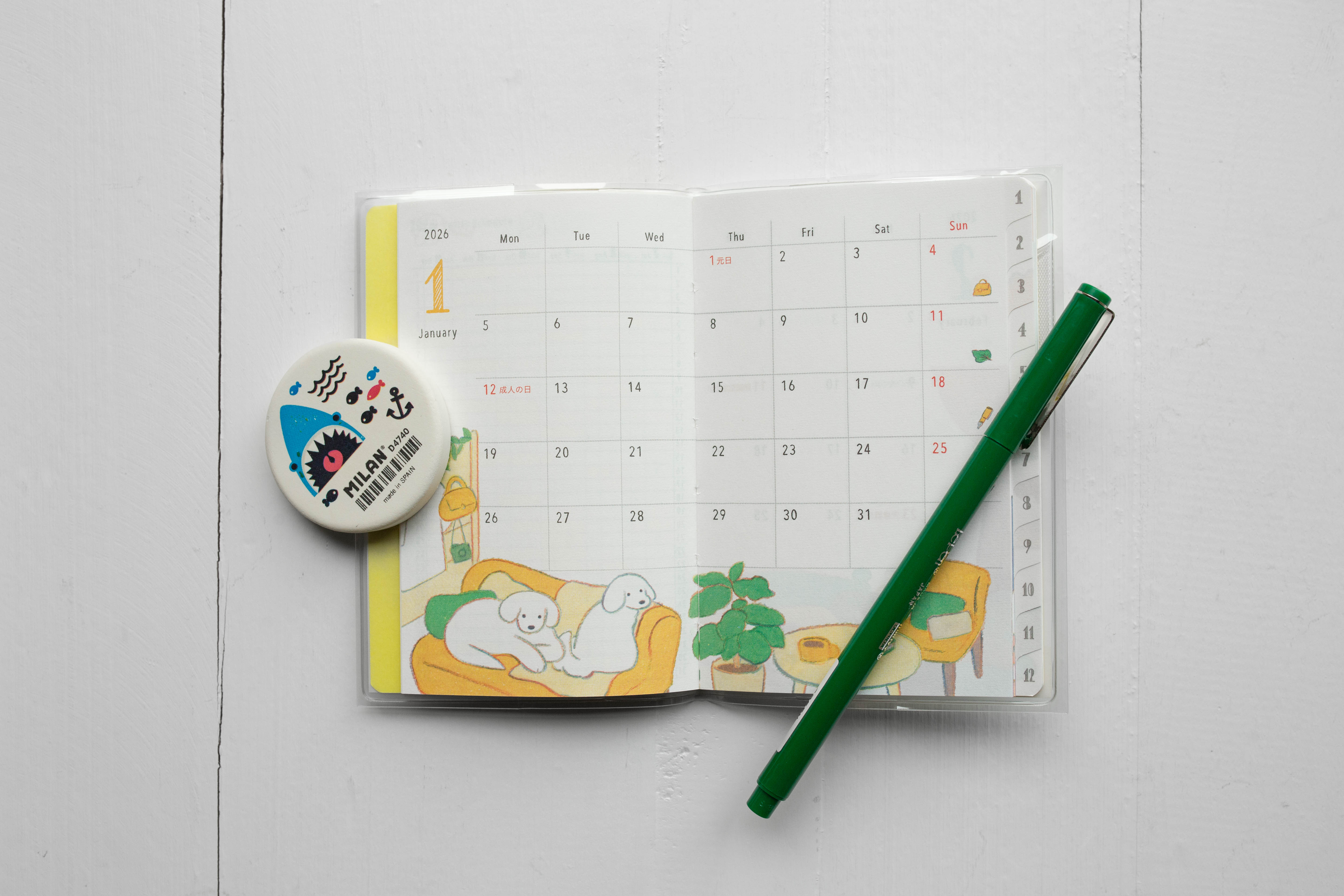 2026 Pocket Diary - Dog