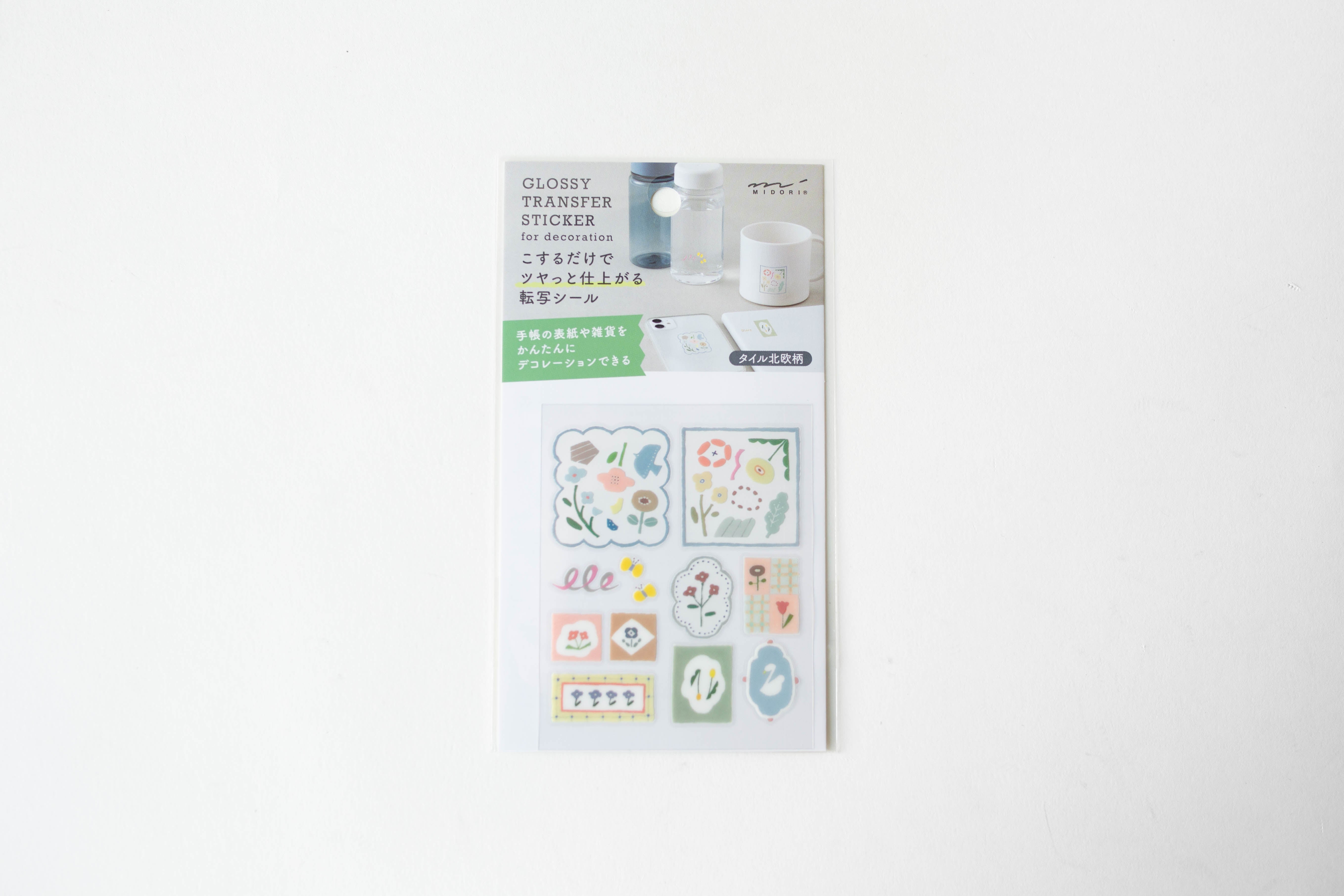 Glossy Transfer Stickers