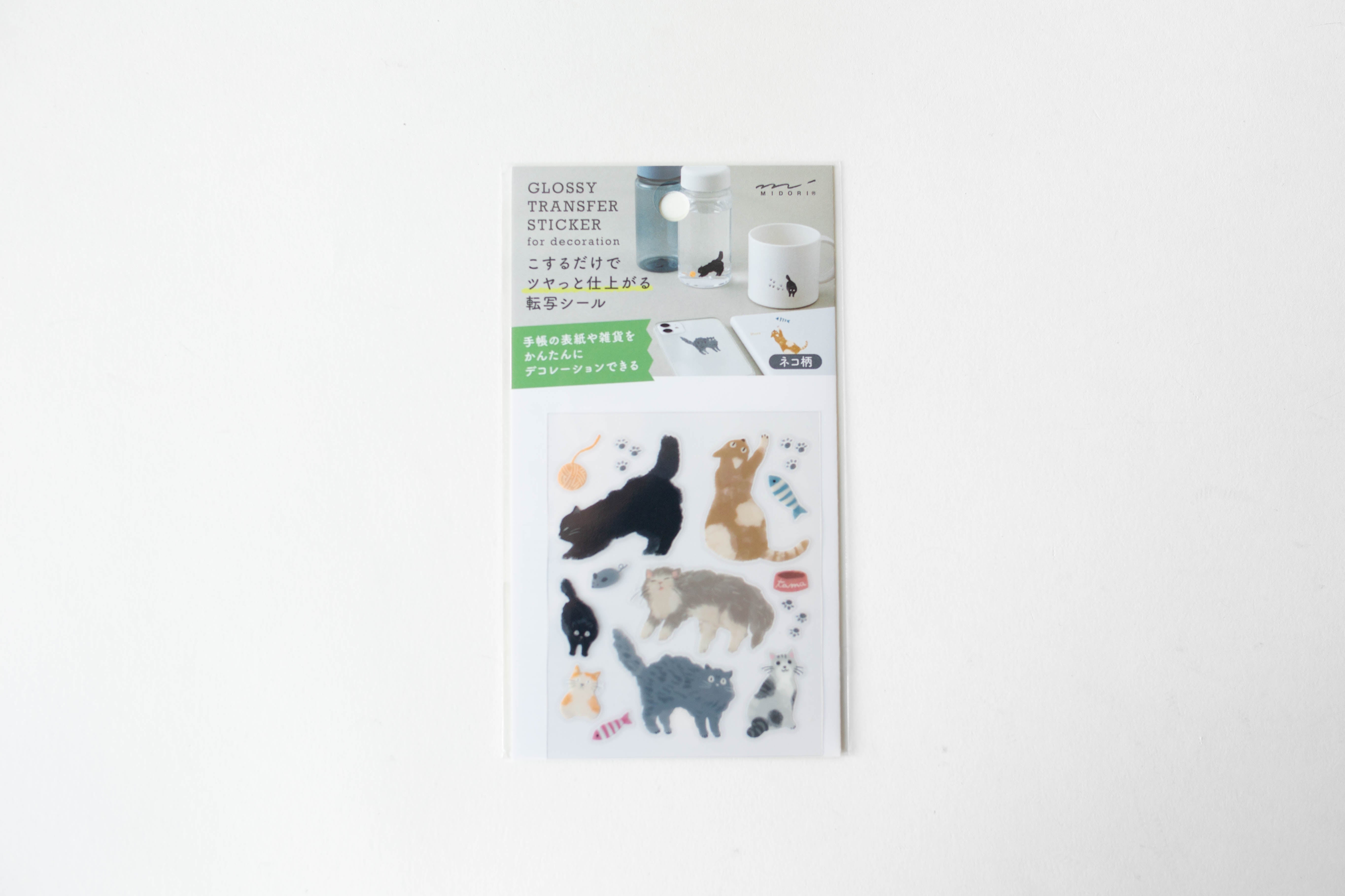 Glossy Transfer Stickers