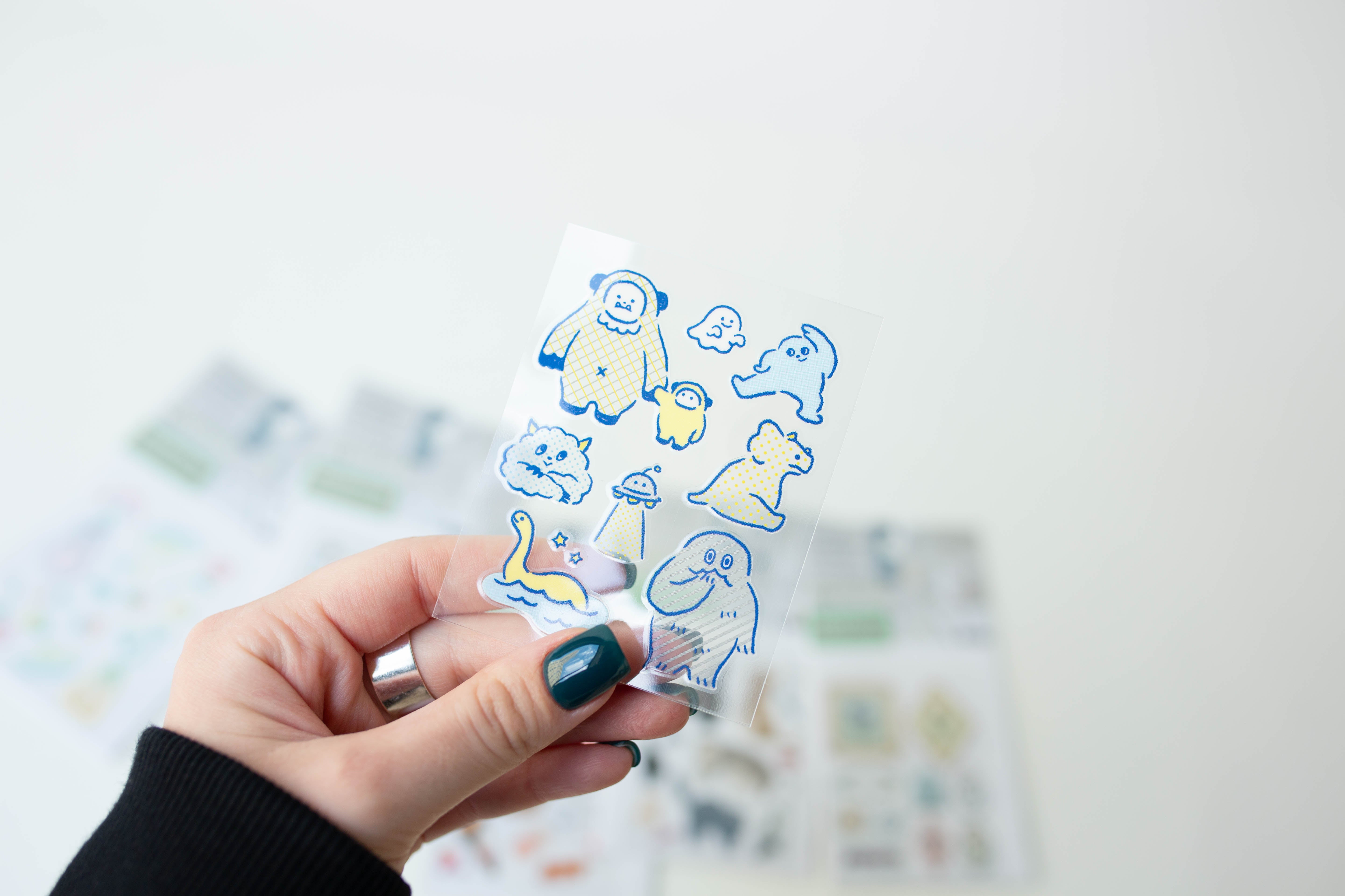 Glossy Transfer Stickers
