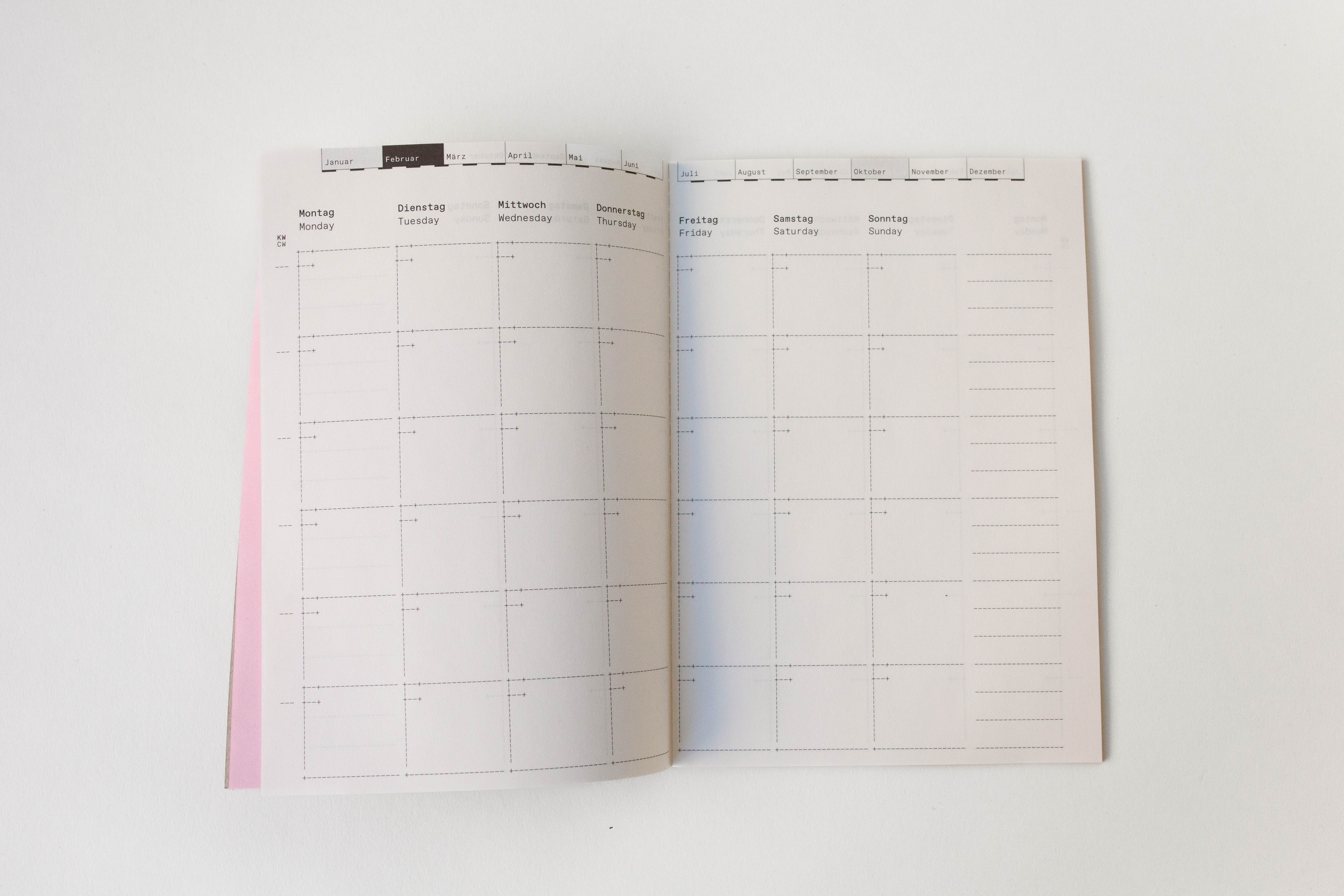 *NEW* Monatskalender - Monthly Calendar (Undated)