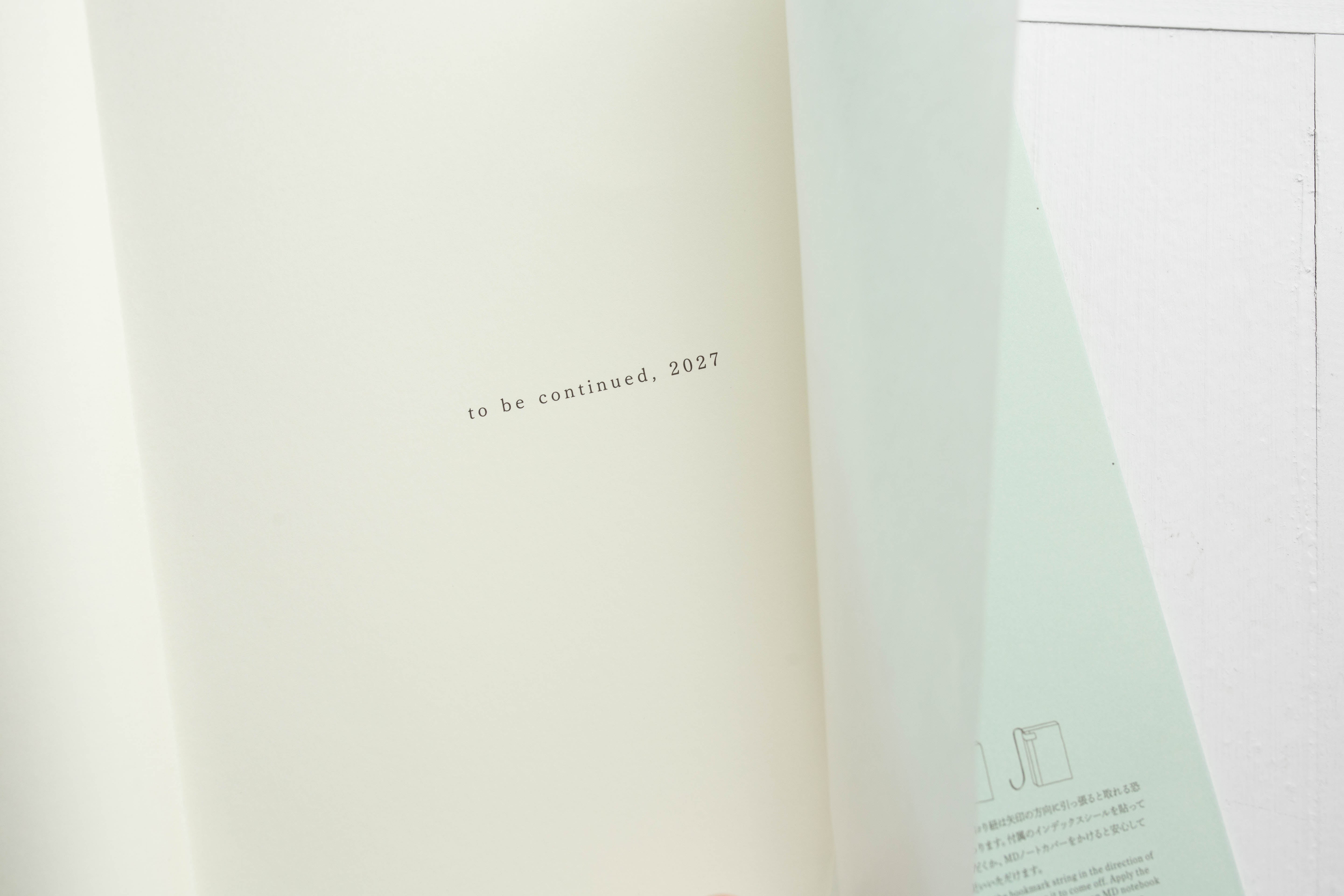 2026 MD Notebook Diary A4 Thin