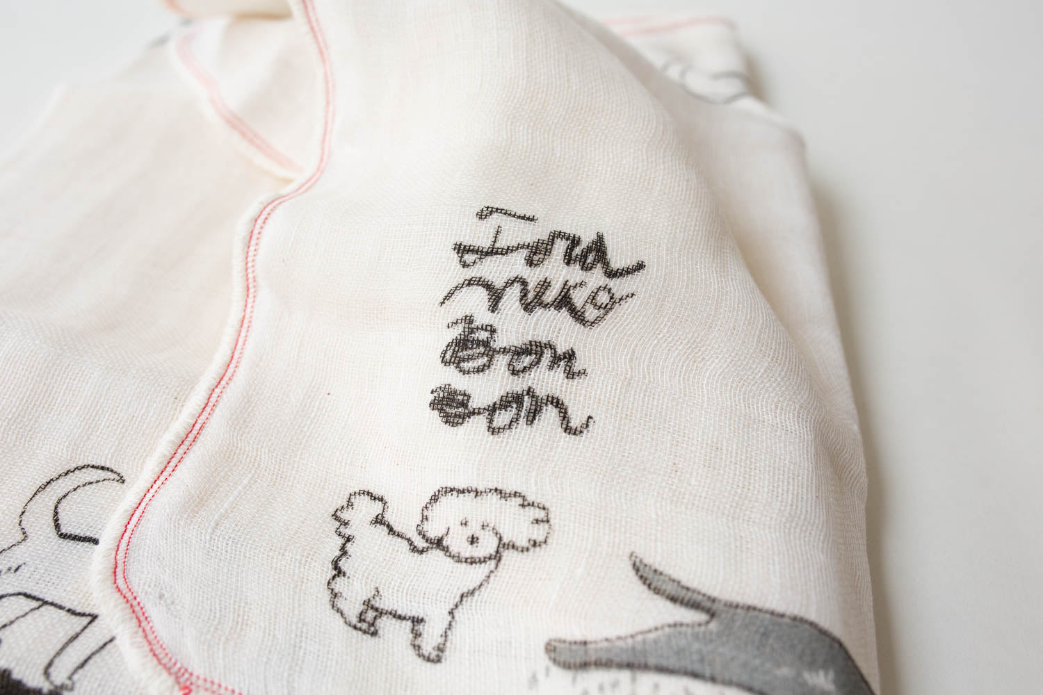 Linen Gauze Face Towel