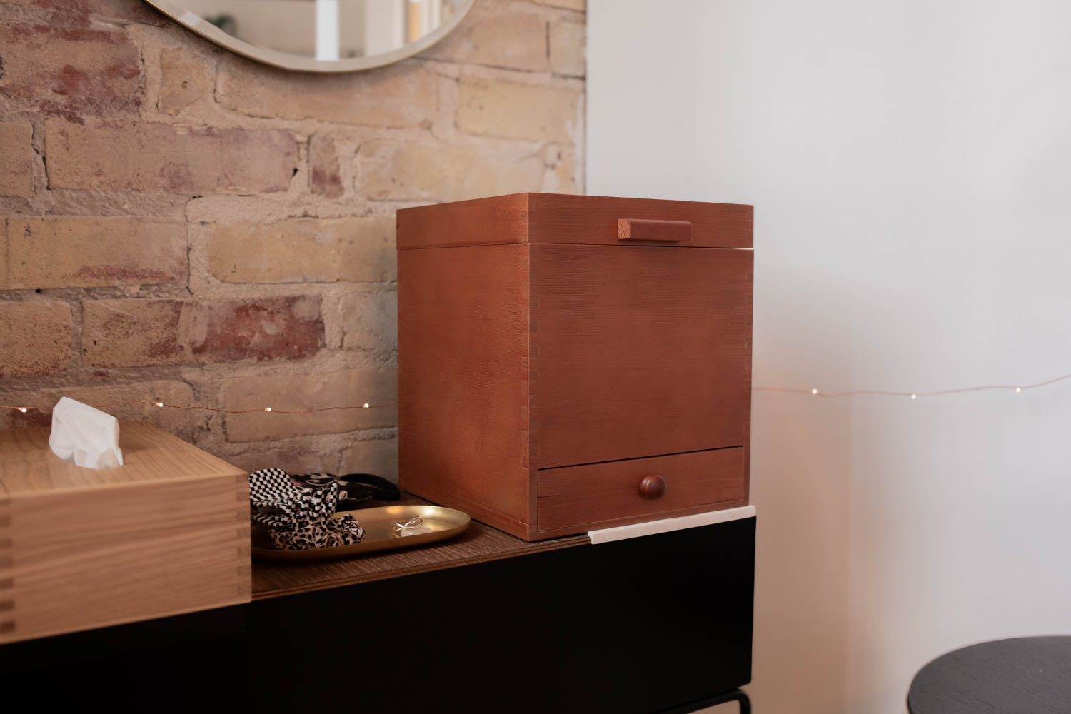 Toga Wood Makeup Box