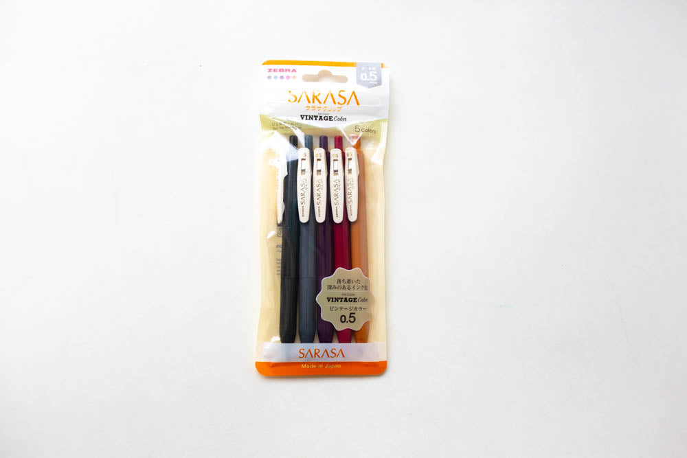 Sarasa Set - Gel Clip Pens