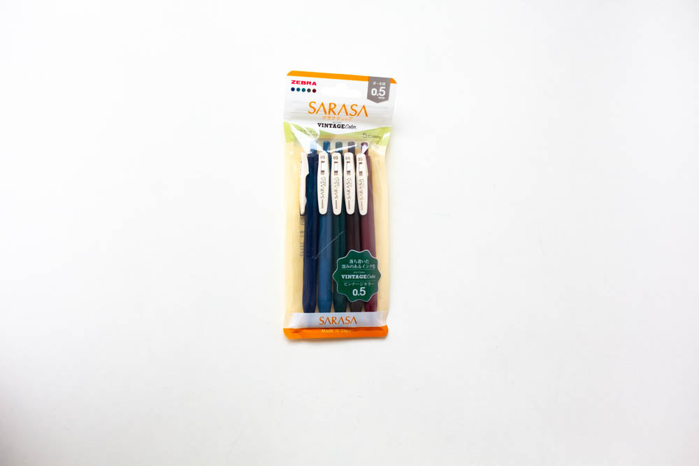 Sarasa Set - Gel Clip Pens