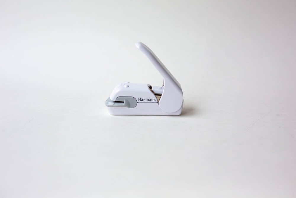 Harinacs Press White Stapleless Stapler