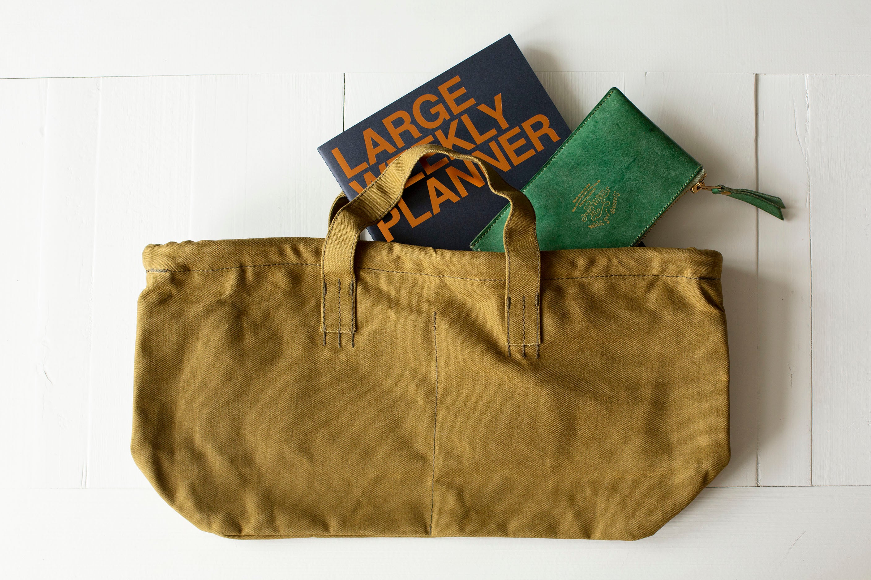 "Hello TSL" Canvas Bag Shallow