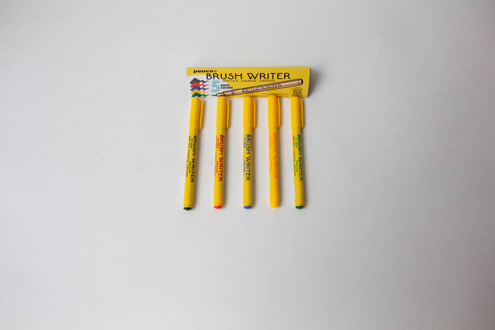 'Brush Writer' Highlighter Set