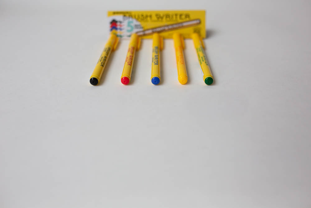 'Brush Writer' Highlighter Set