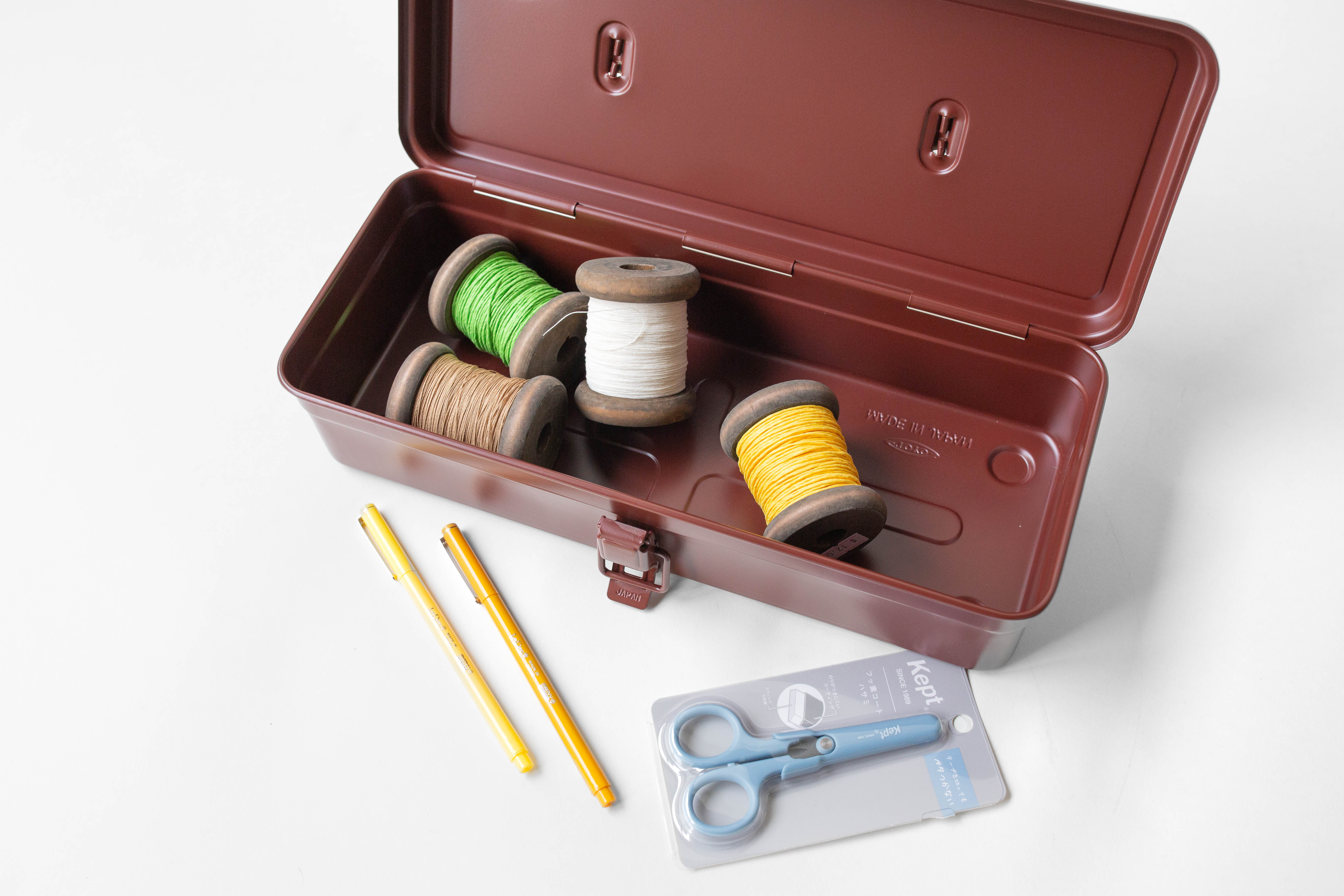 Toyo Steel T-320 Toolbox - Antique Brown