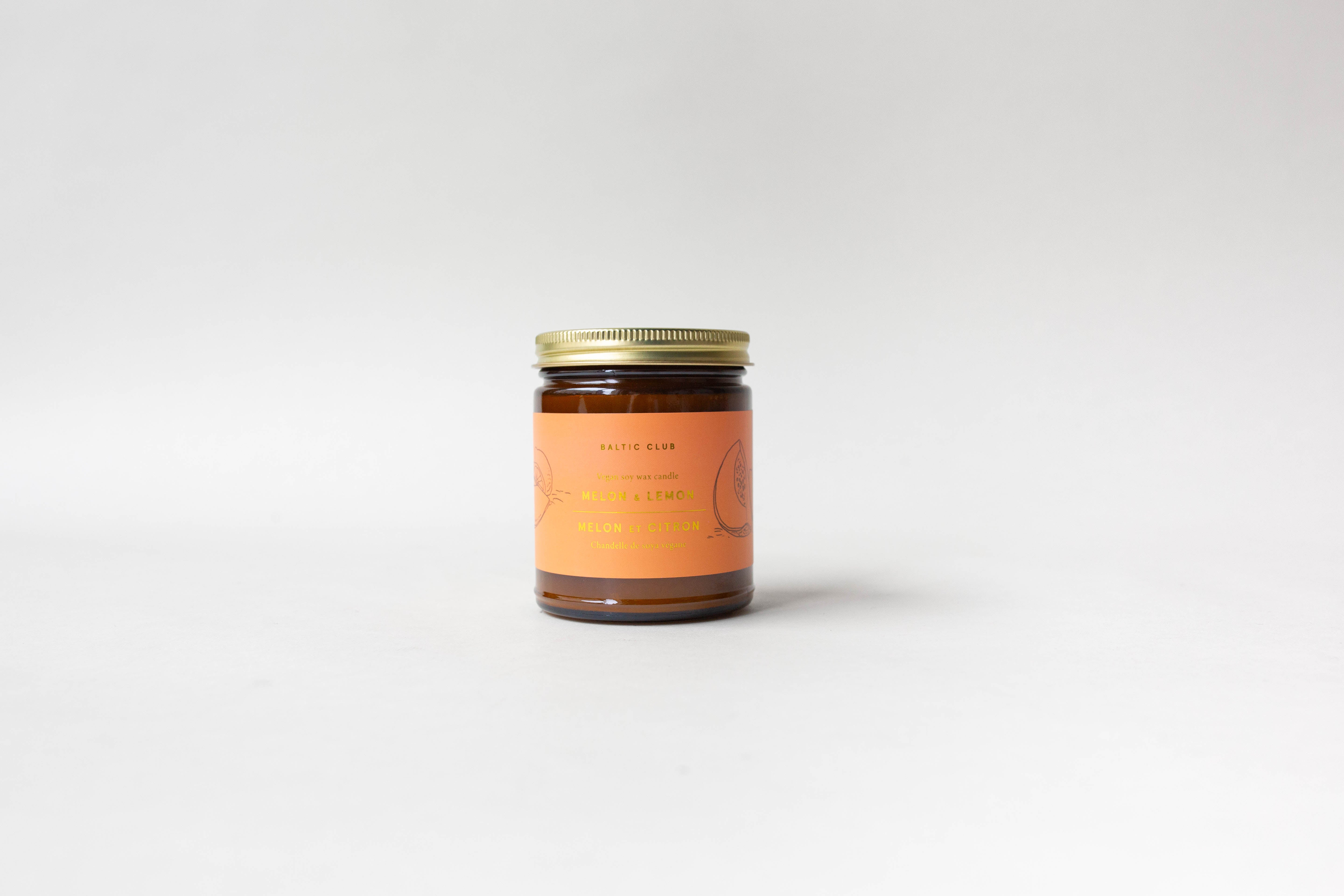 Melon & Lemon Candle