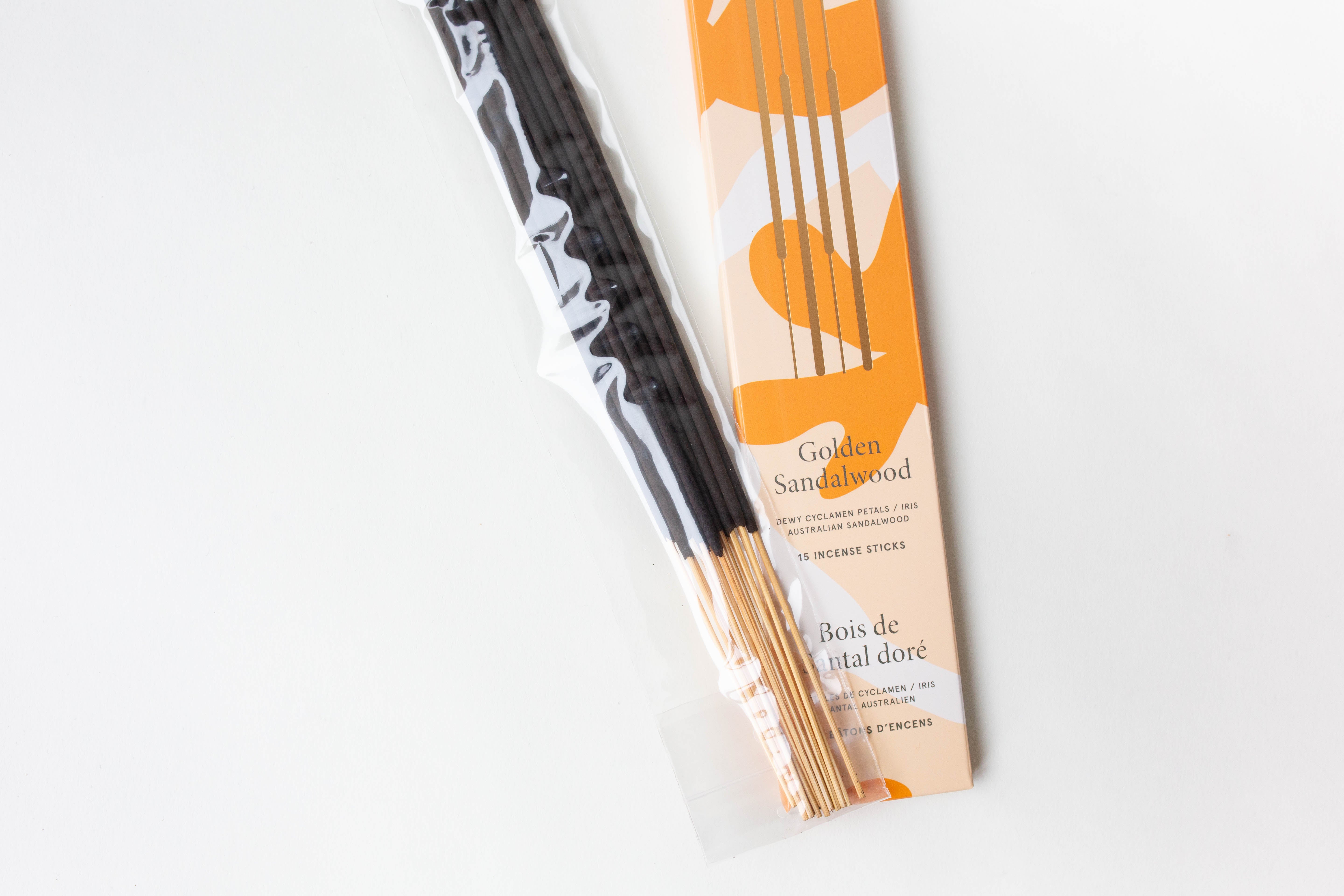Incense Sticks - Golden Sandalwood