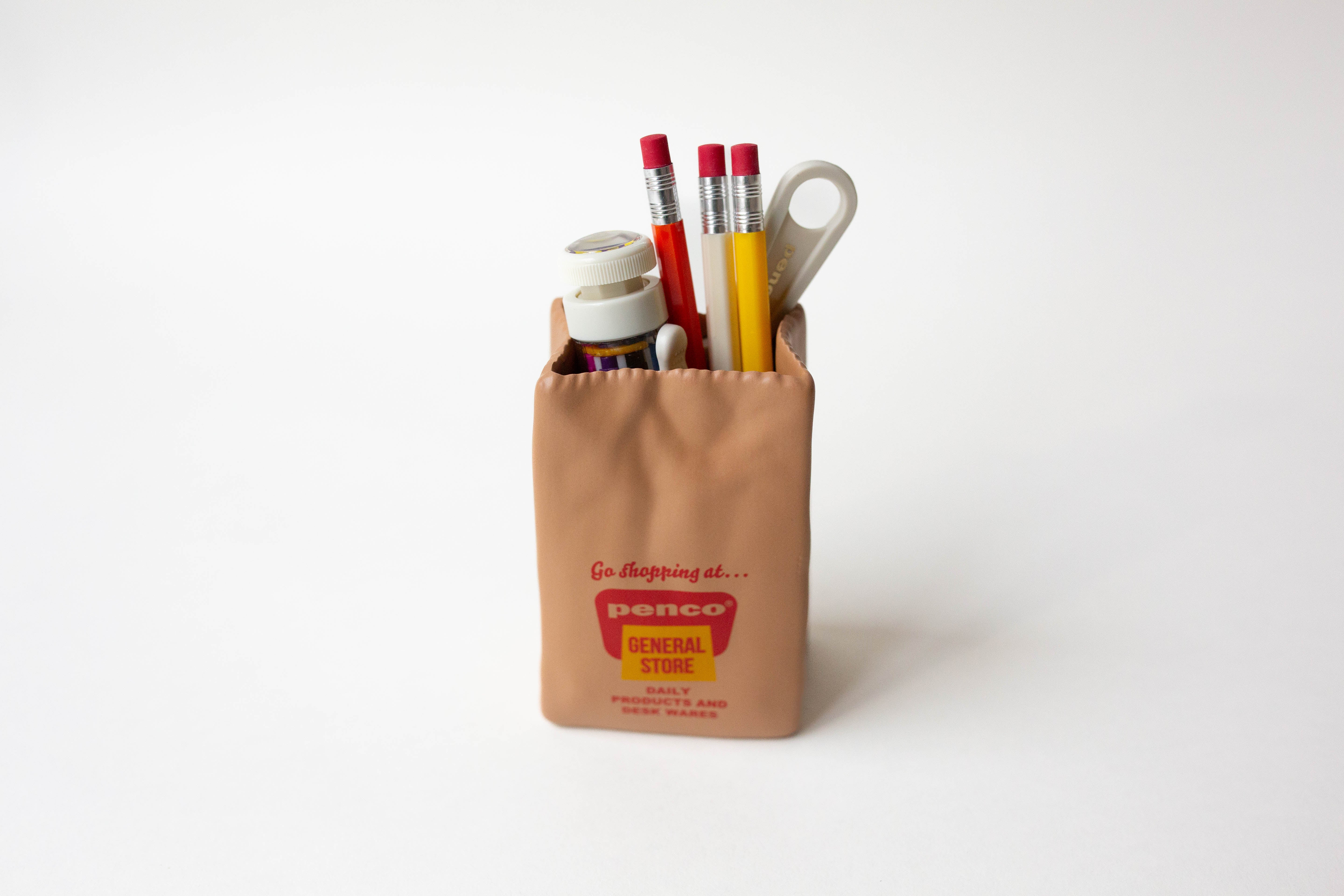 Brown Paper Bag Stand