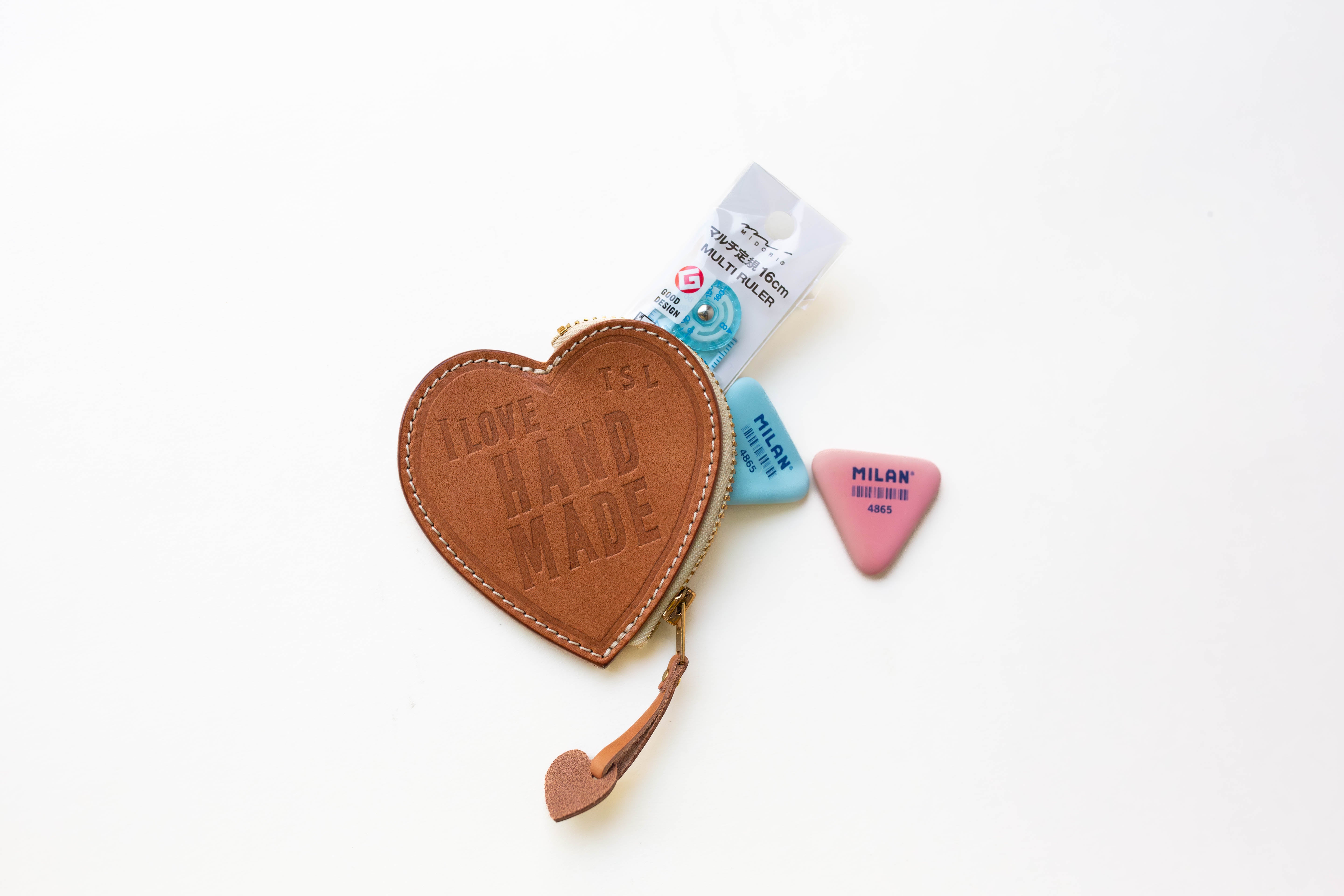 I LOVE HANDMADE Coin Case