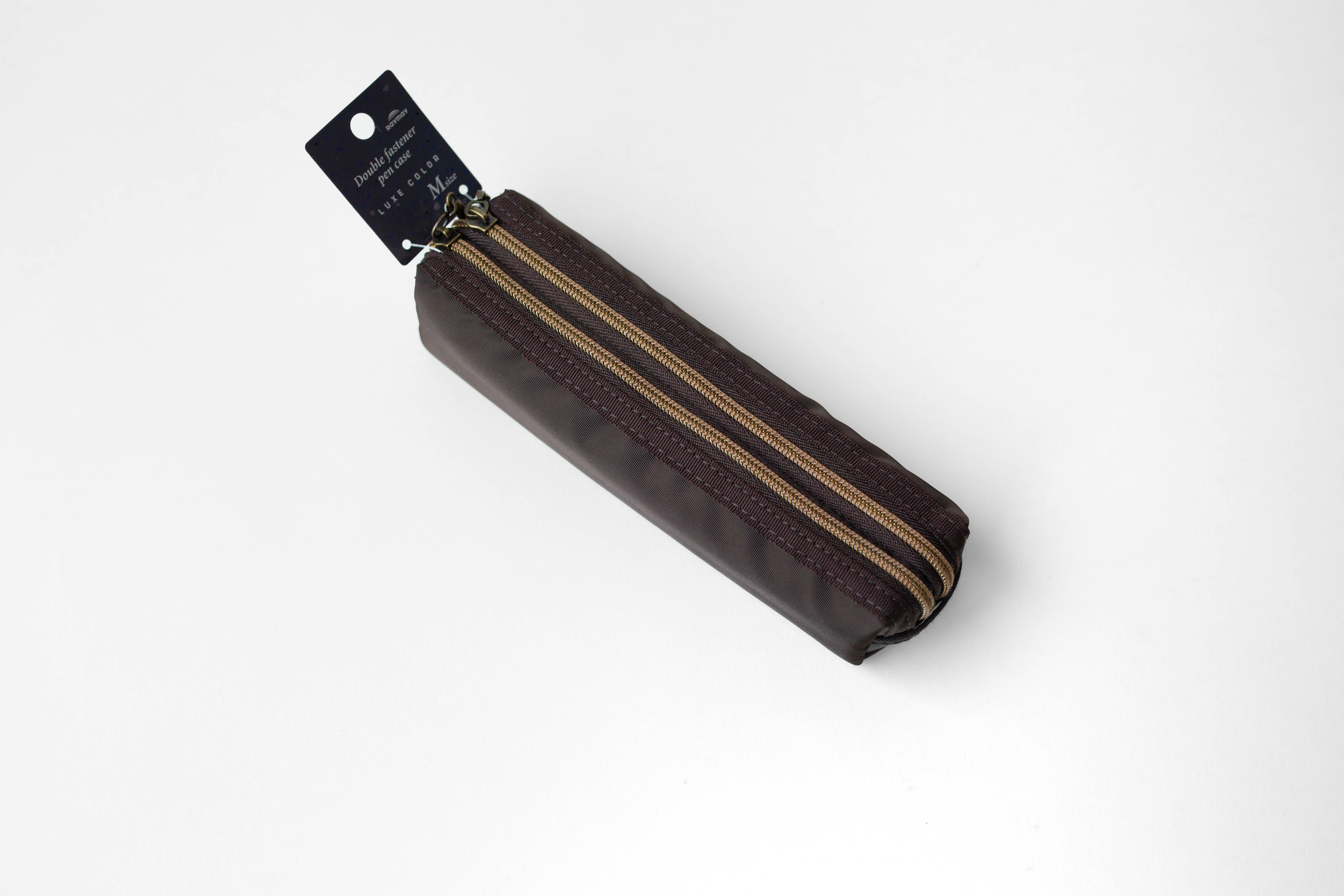 Double Zip Pen Pouch