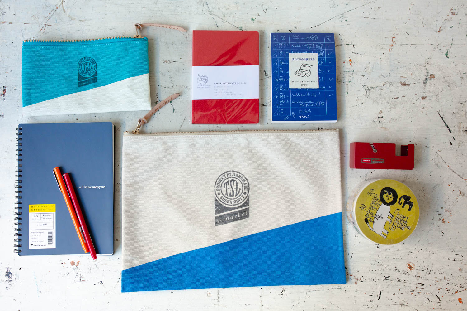 The Superior Labor x 26 Market Collaboration Pouch - 03 Large