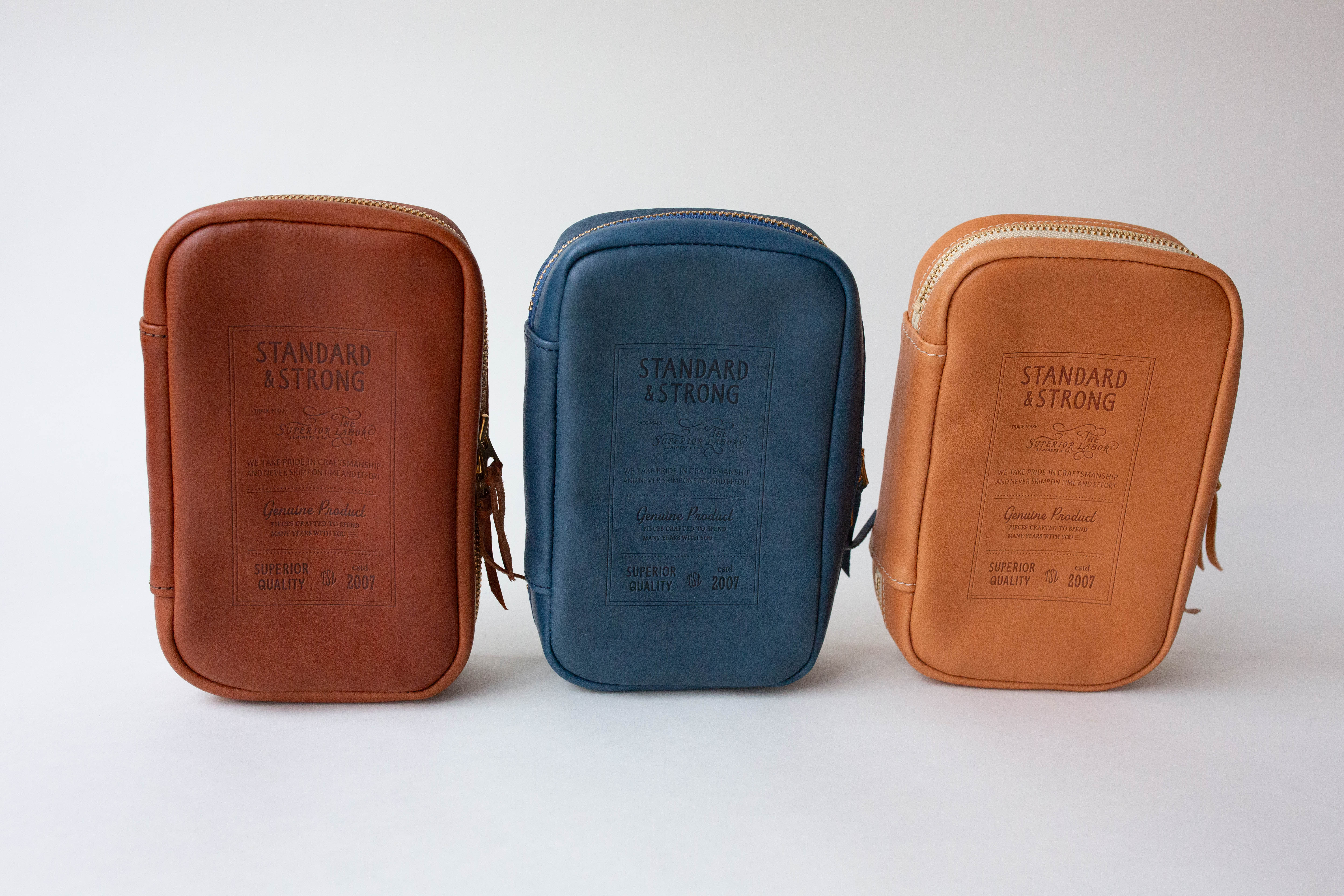 Leather Utility Case *Stamped Series*