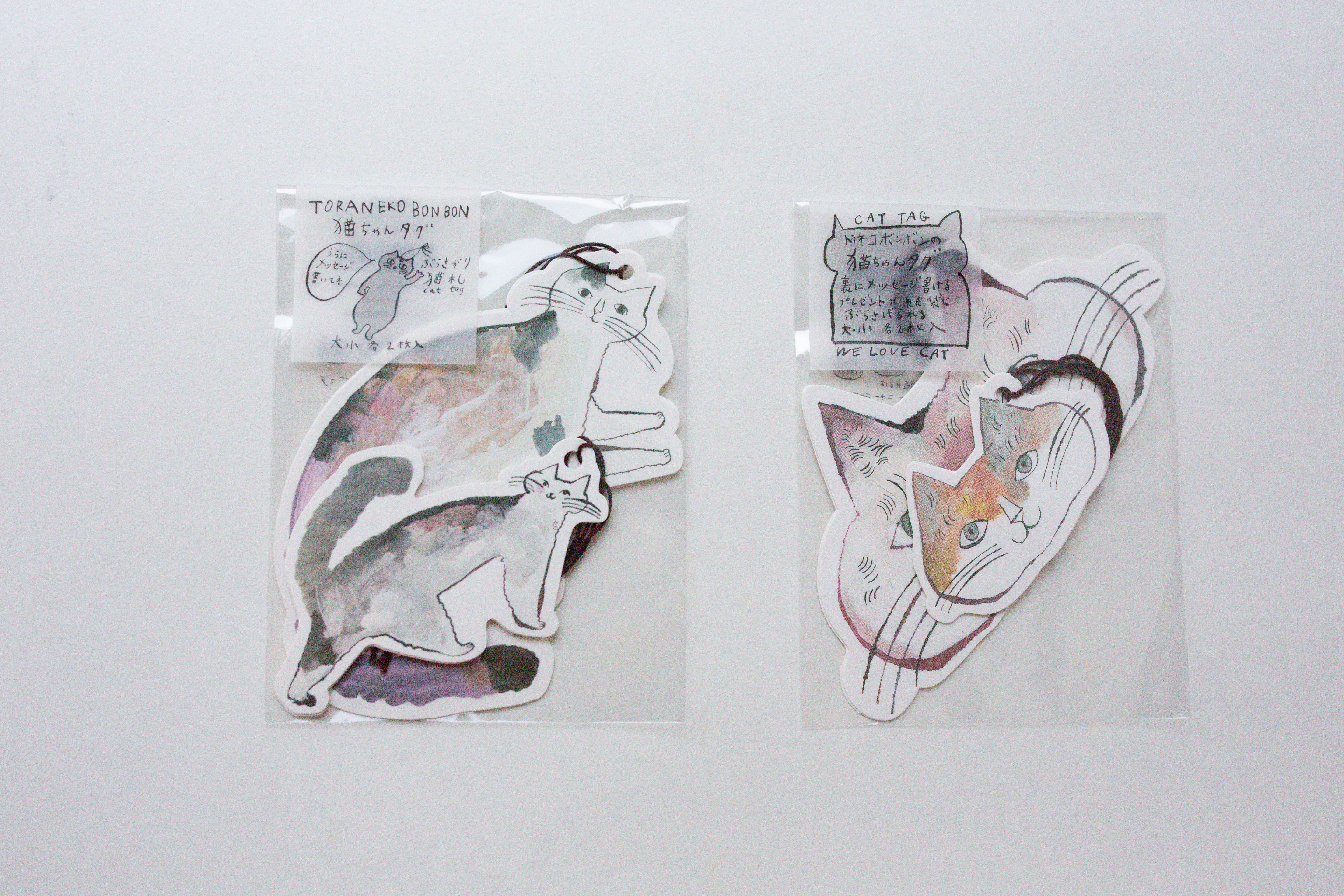 Toranekobonbon Gift Tags - Cat