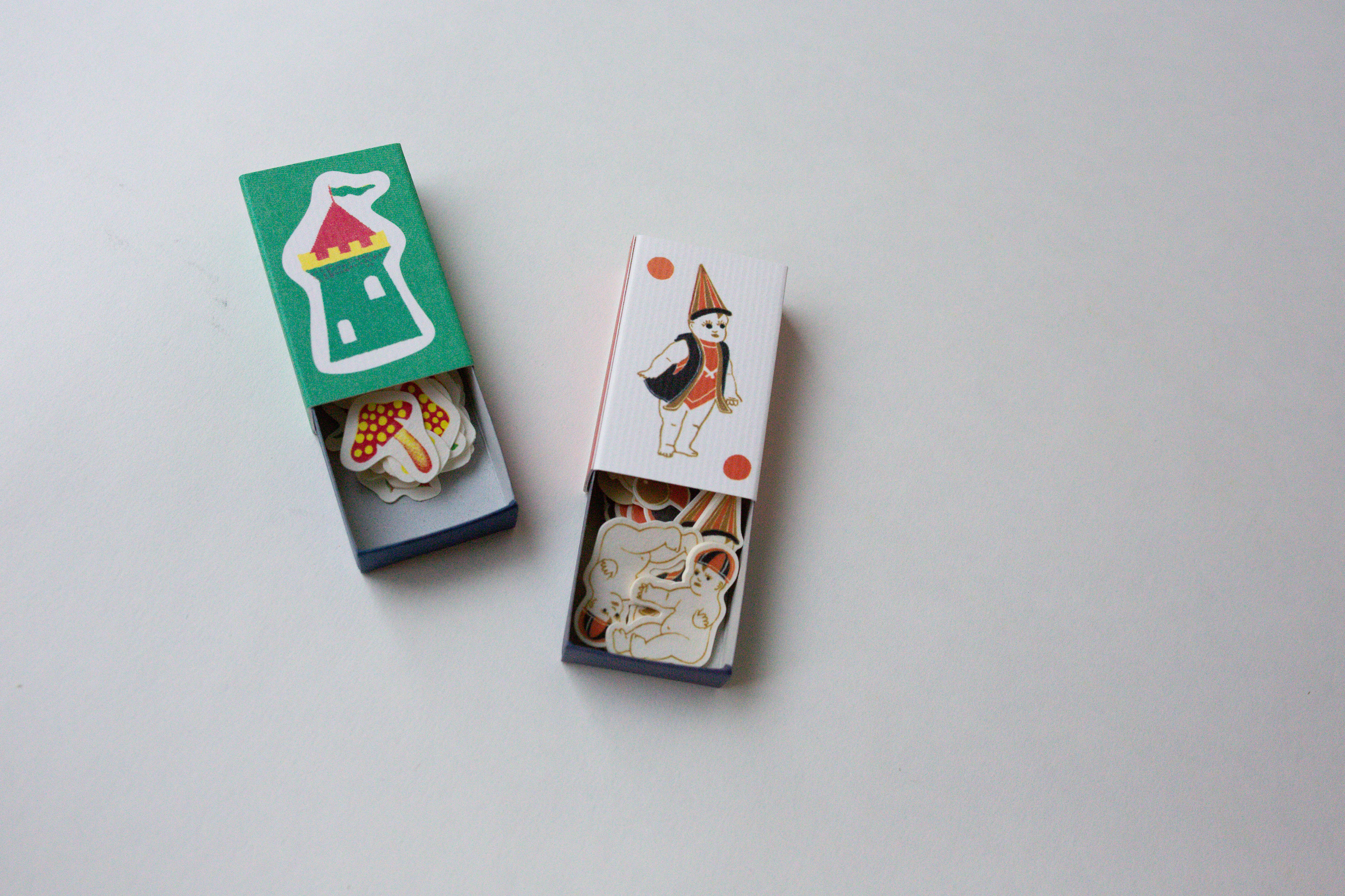 Match Box Stickers