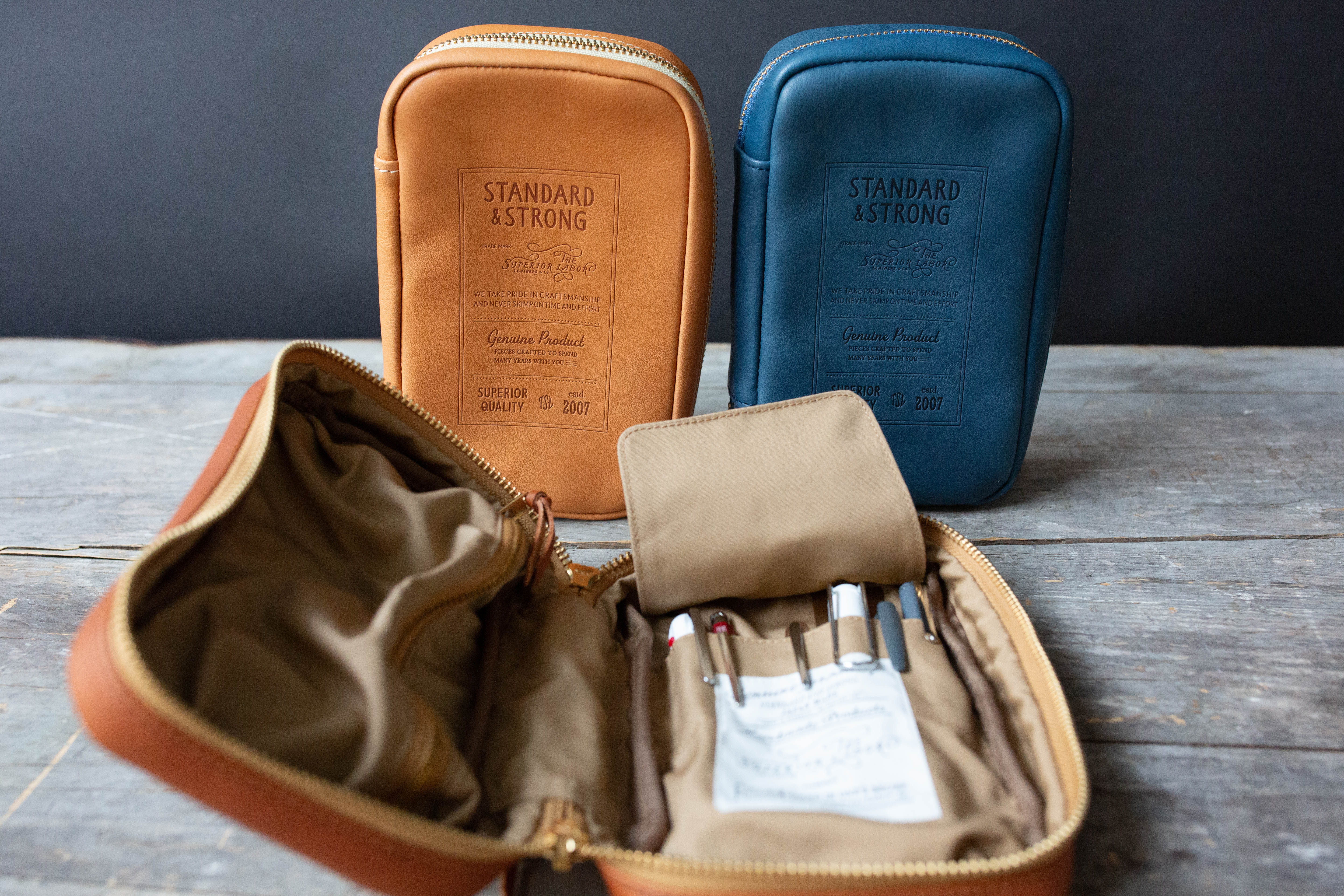 Leather Utility Case *Stamped Series*